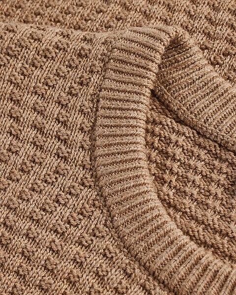 Chevron Seed Stitch Sweater