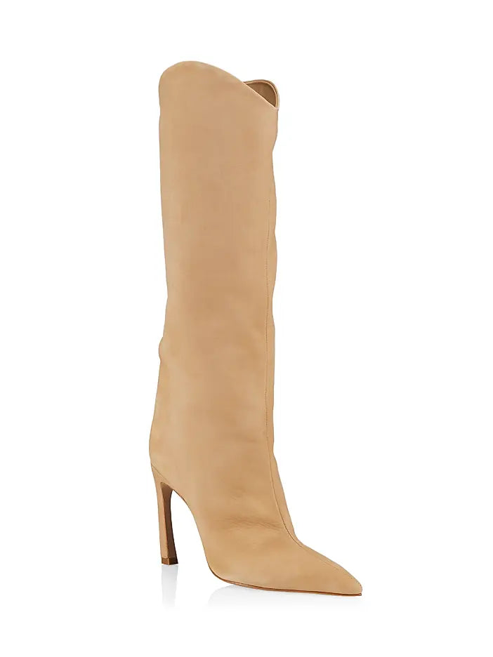 Maryana Nubuck Knee-High Boots