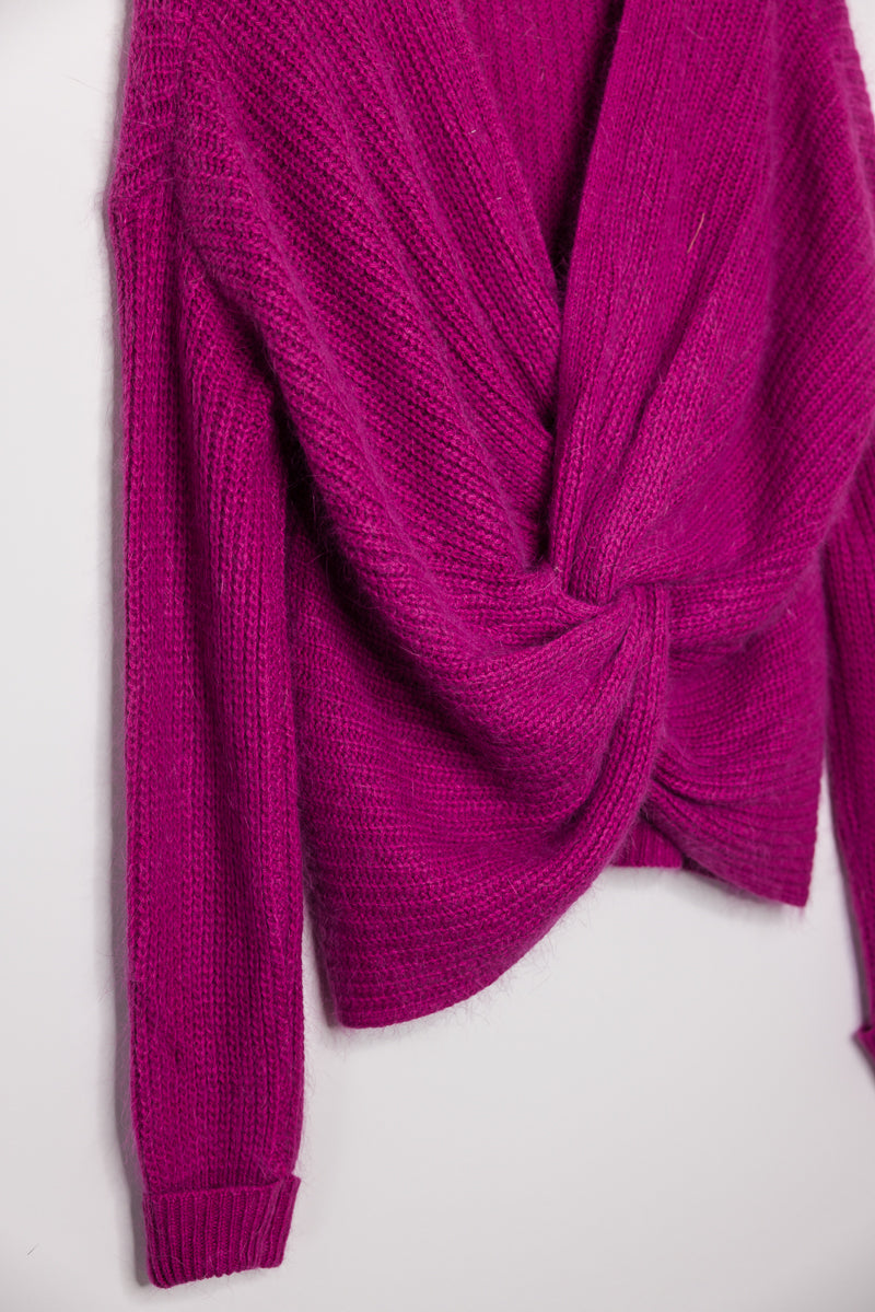 Knotted Back Sweater