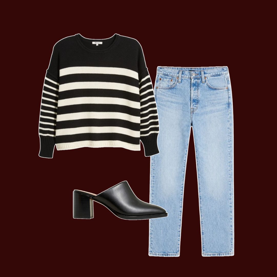 Conway Mixed Stripe Pullover