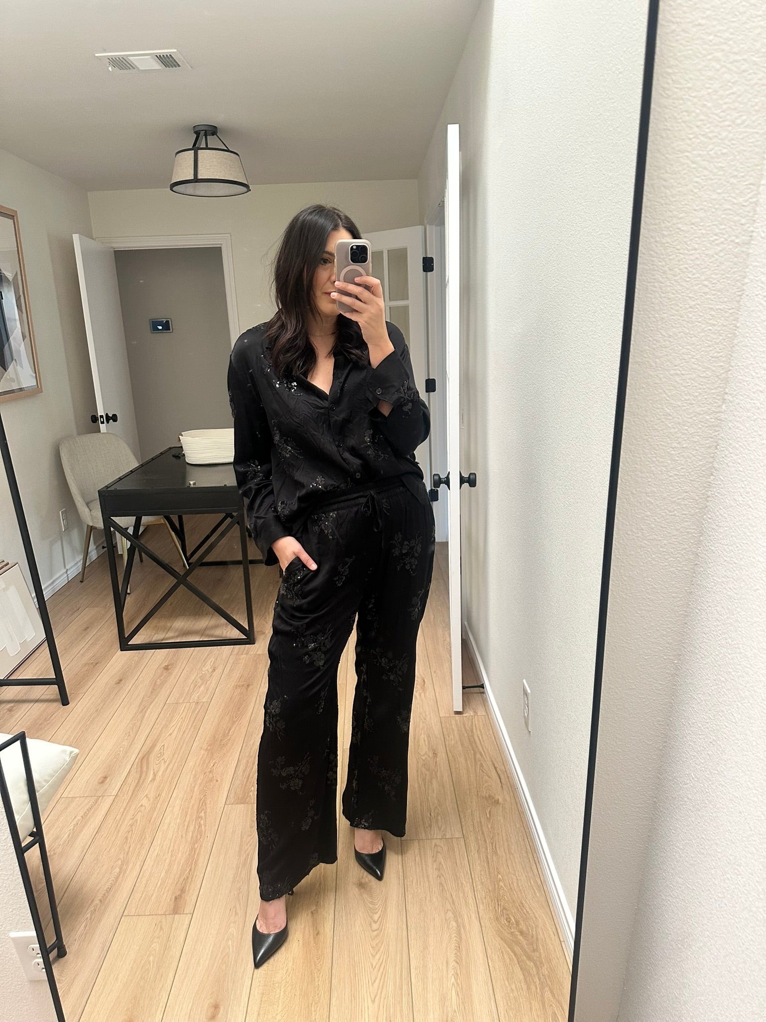 Sequined Embellished Top