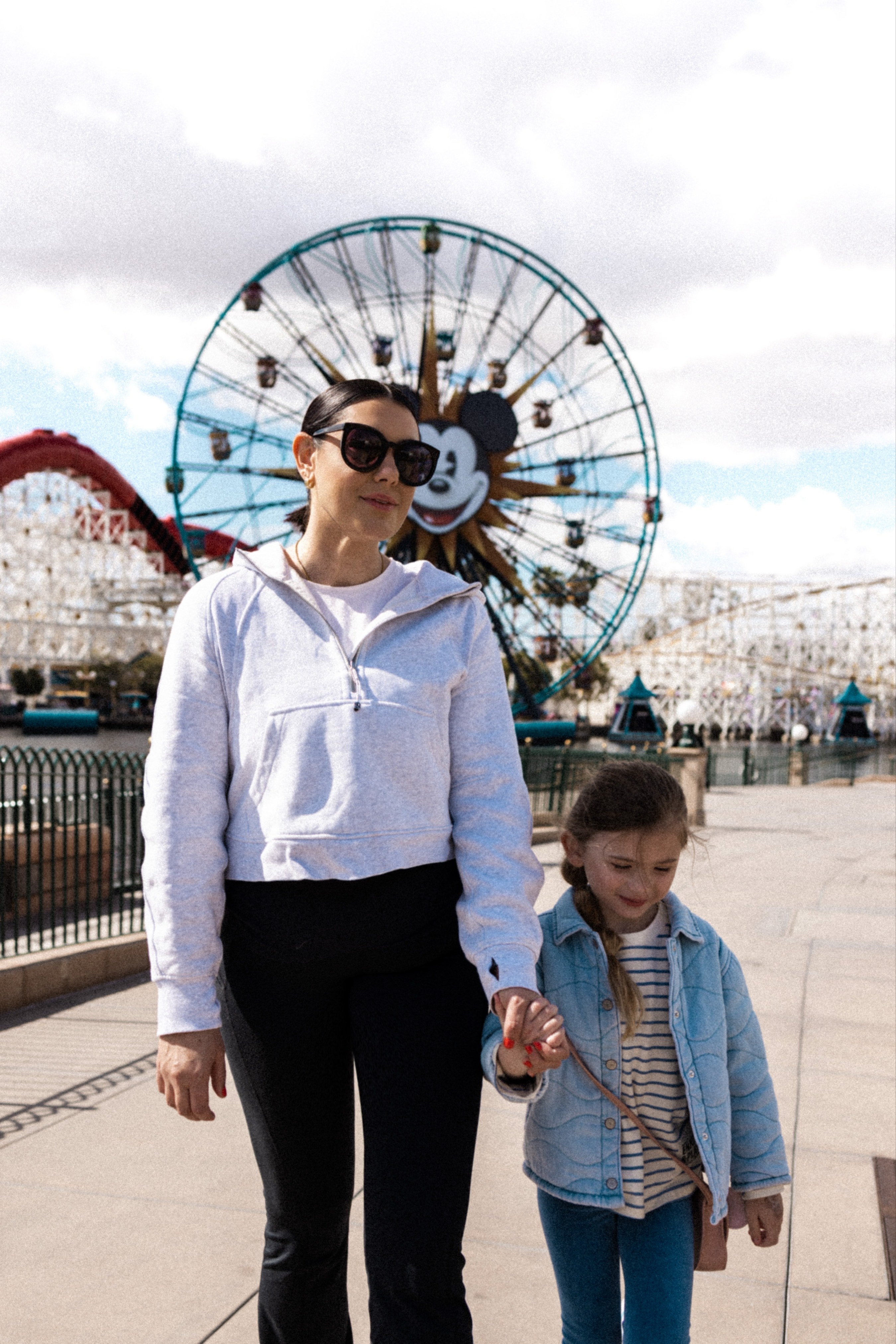 Scuba Oversized Half-Zip Hoodie