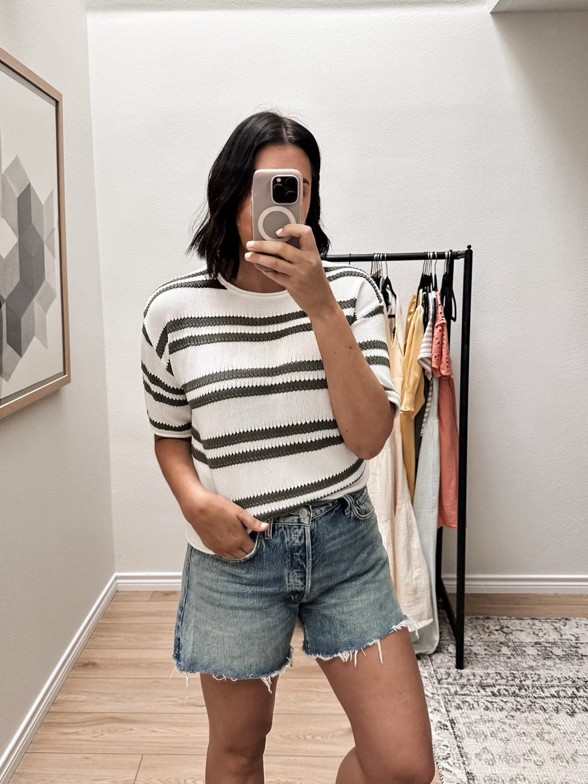 Short Sleeve Prado Sweater