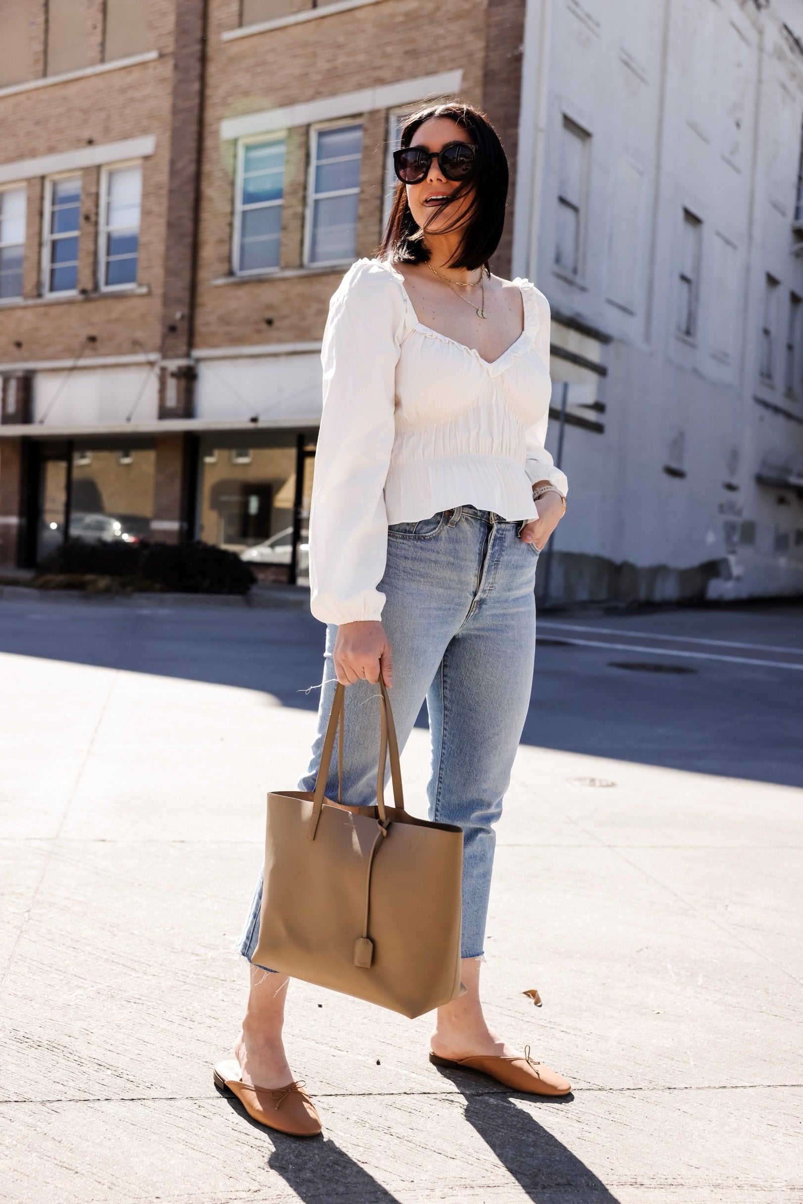Ruffle Fern Top