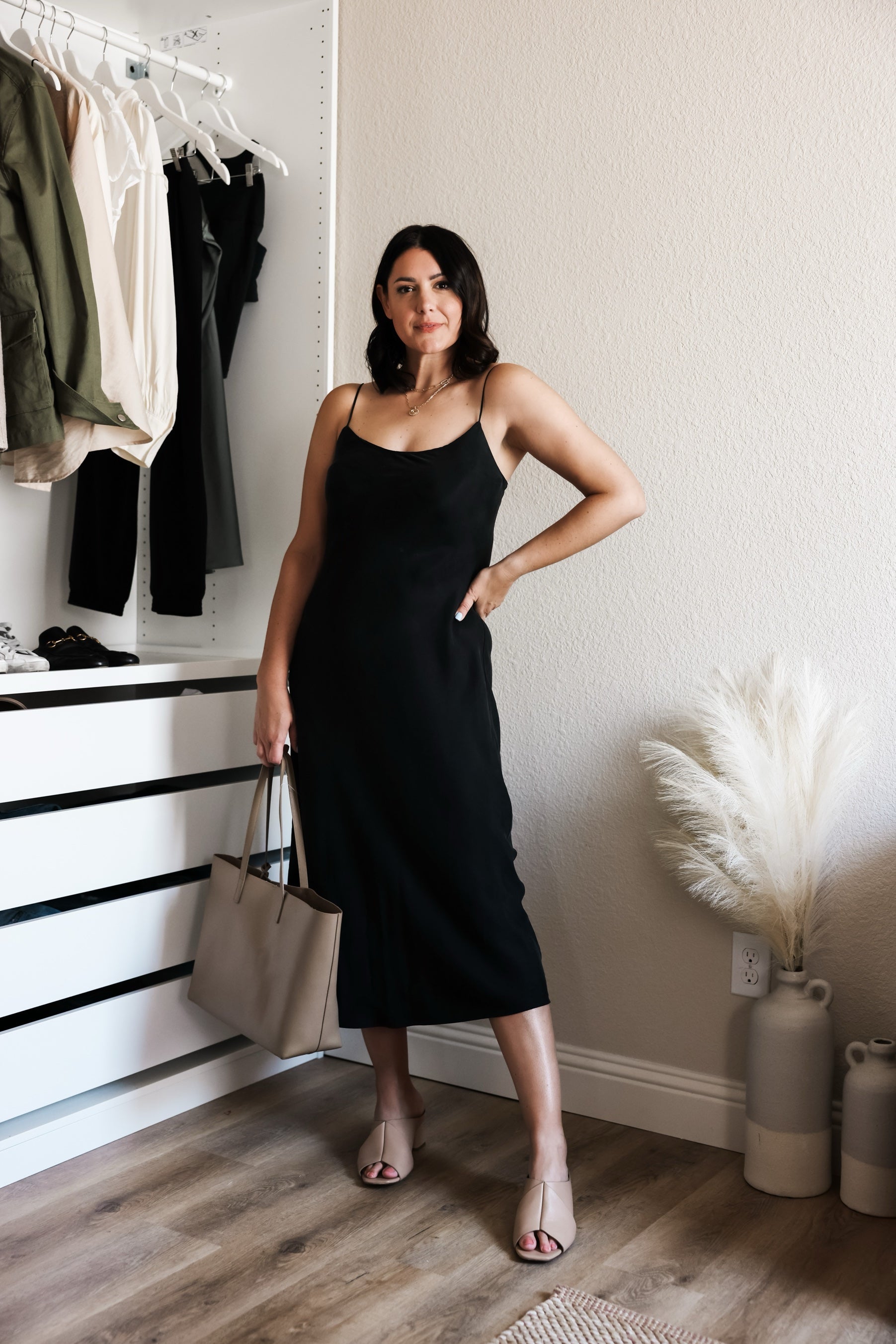 Cupro Slip Dress
