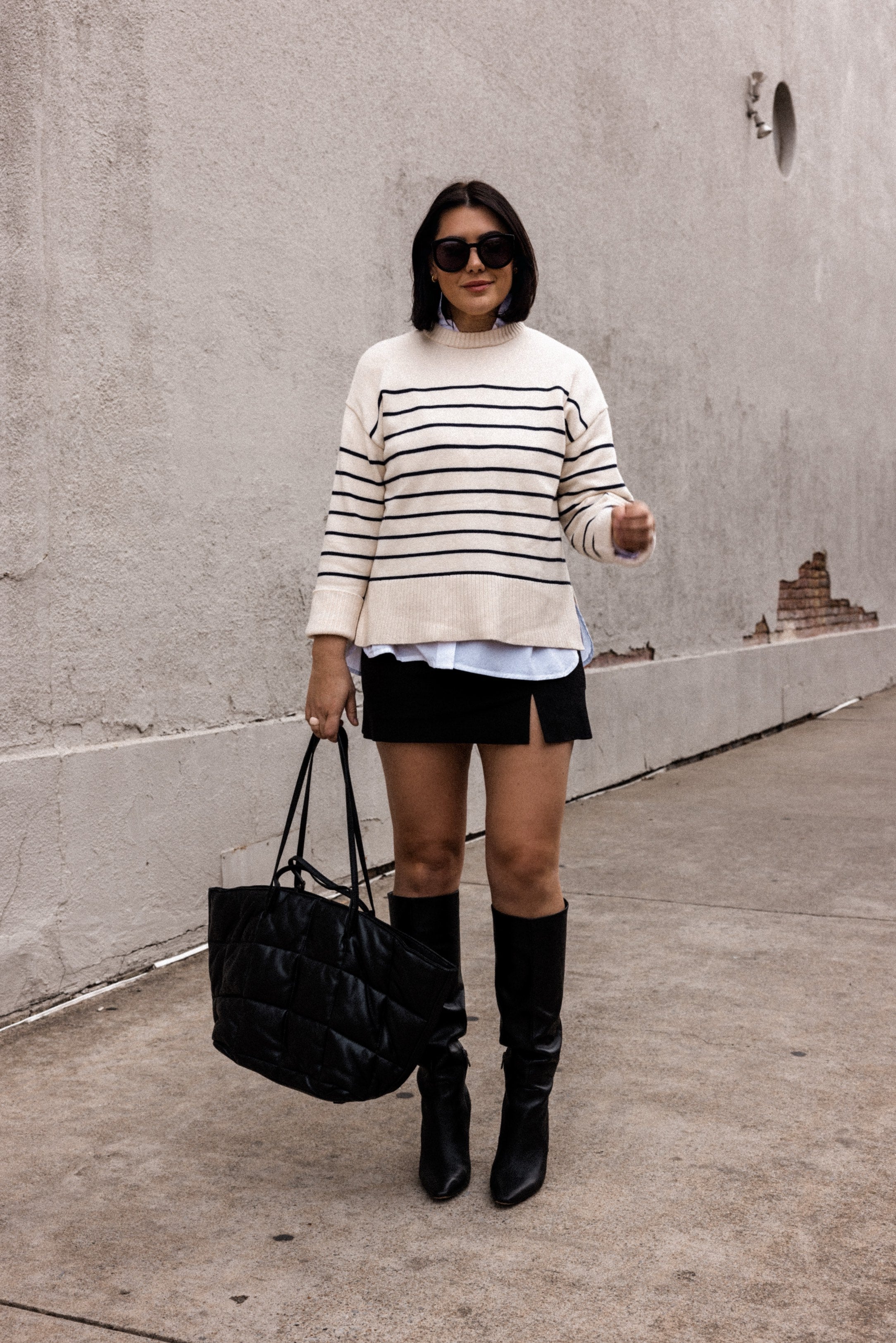High-Waist Mini Skirt