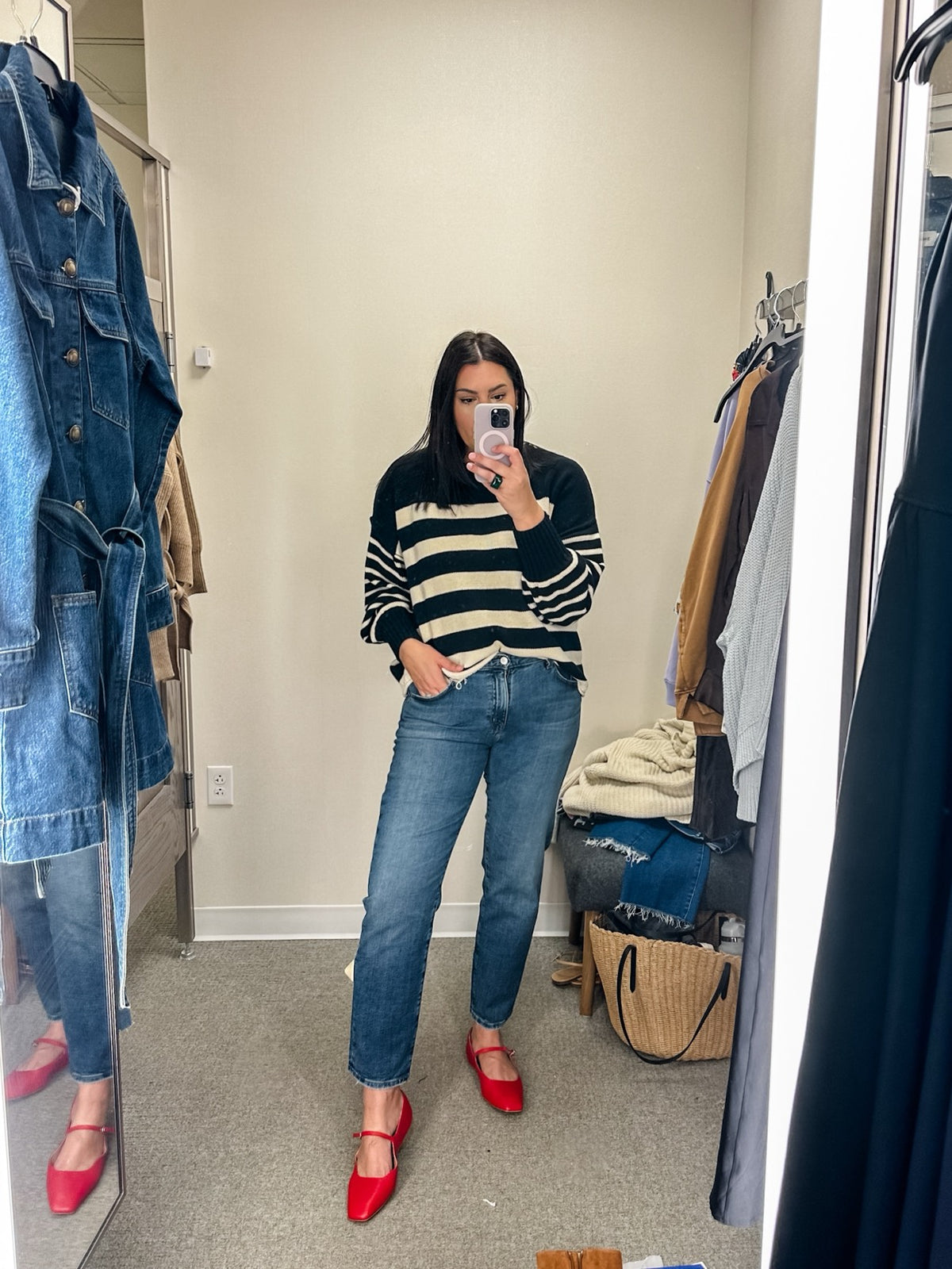 Conway Mixed Stripe Pullover