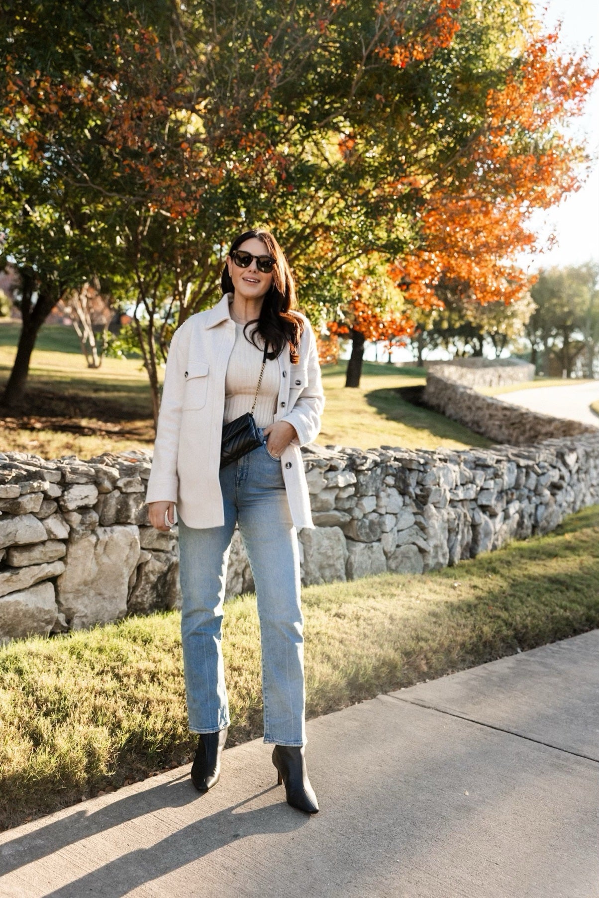 100% Merino Wool Shirt Jacket