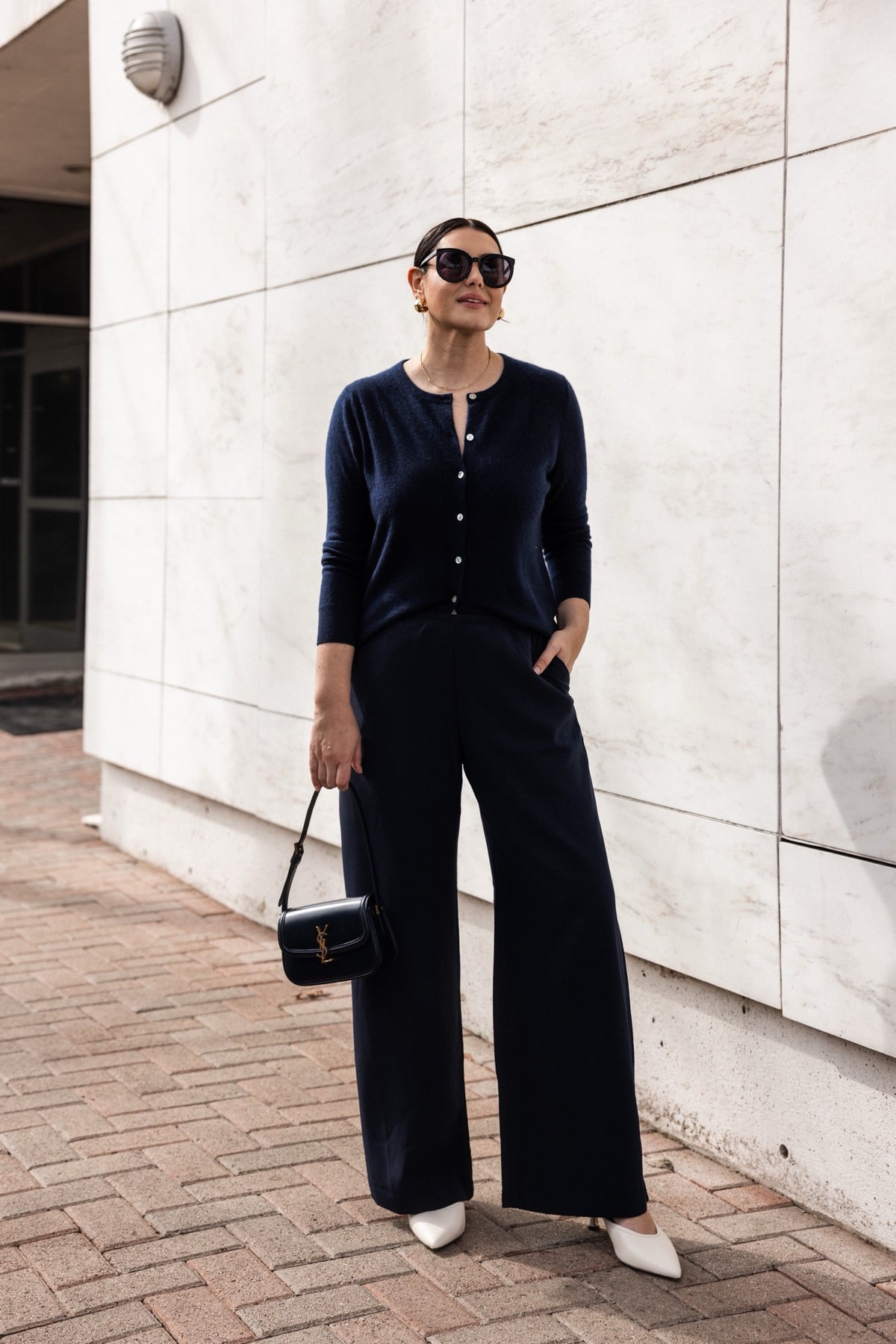 Easy Wide-Leg Pants
