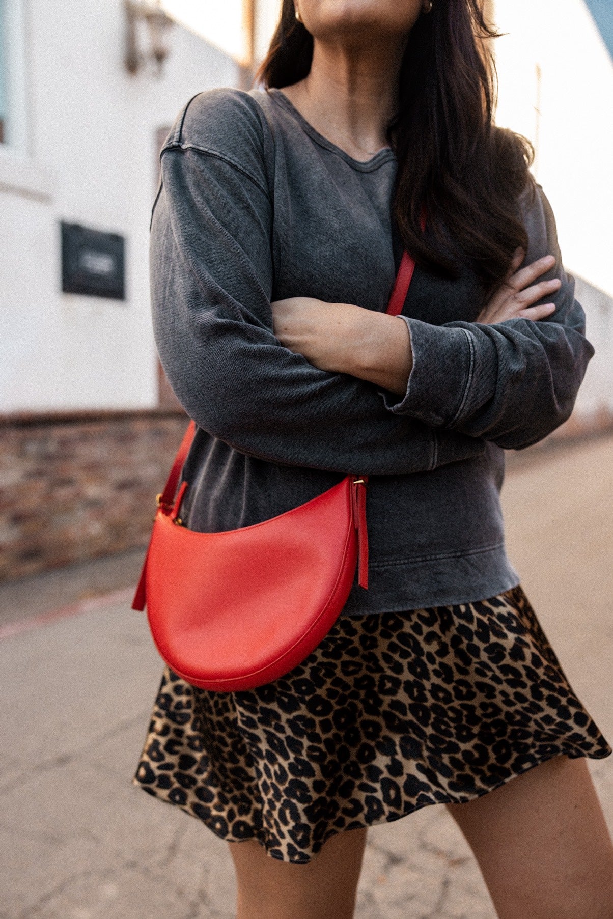 Edda Silk Mini Skirt