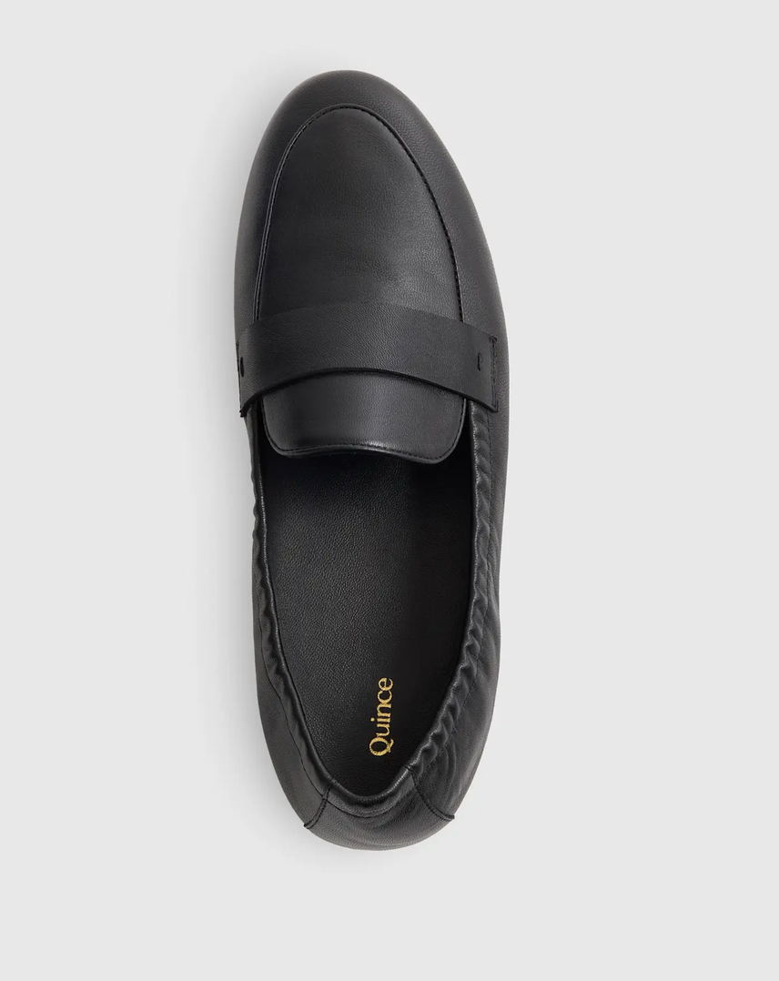 Italian Leather Soft Loafer
