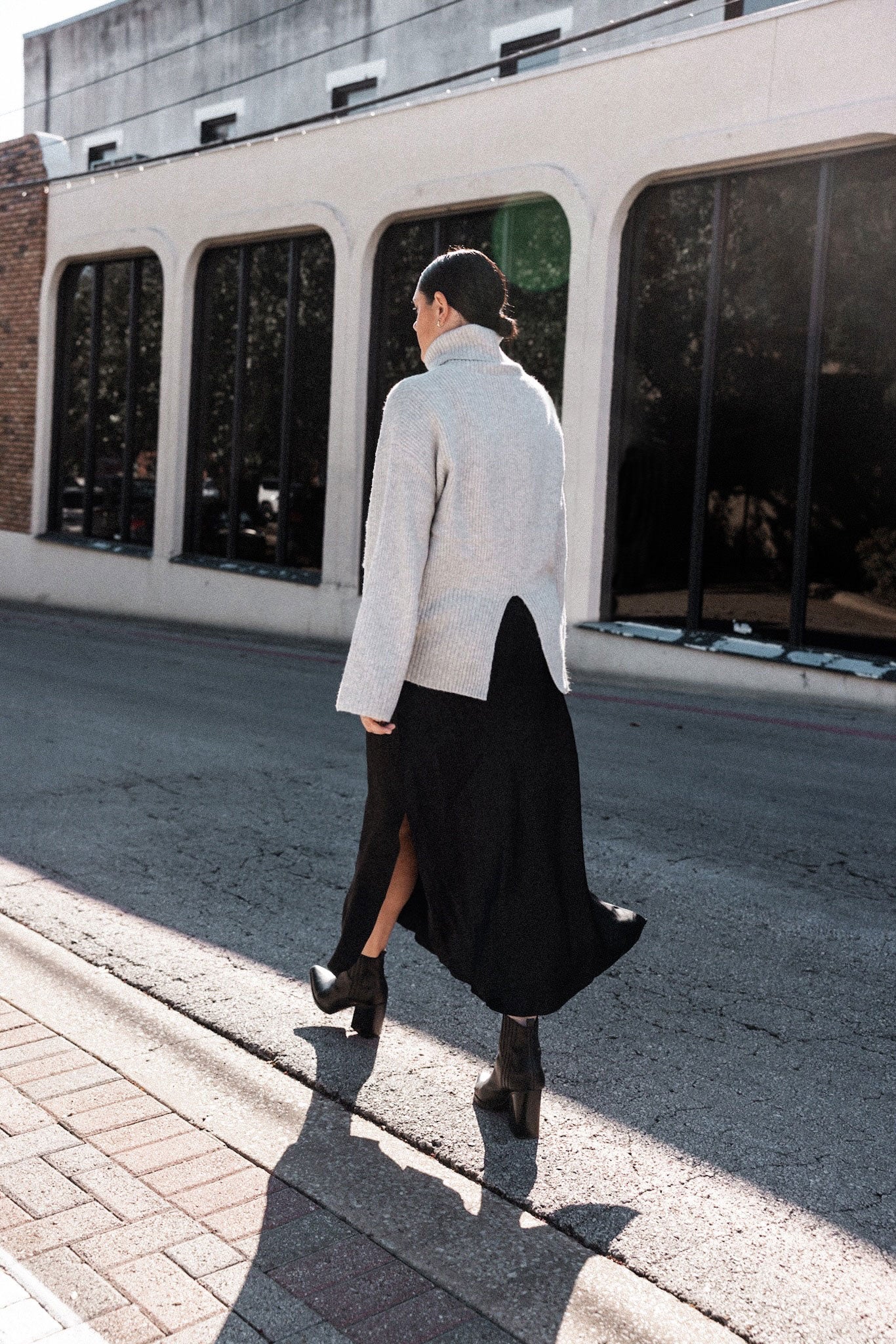 Oversized Turtleneck Pullover
