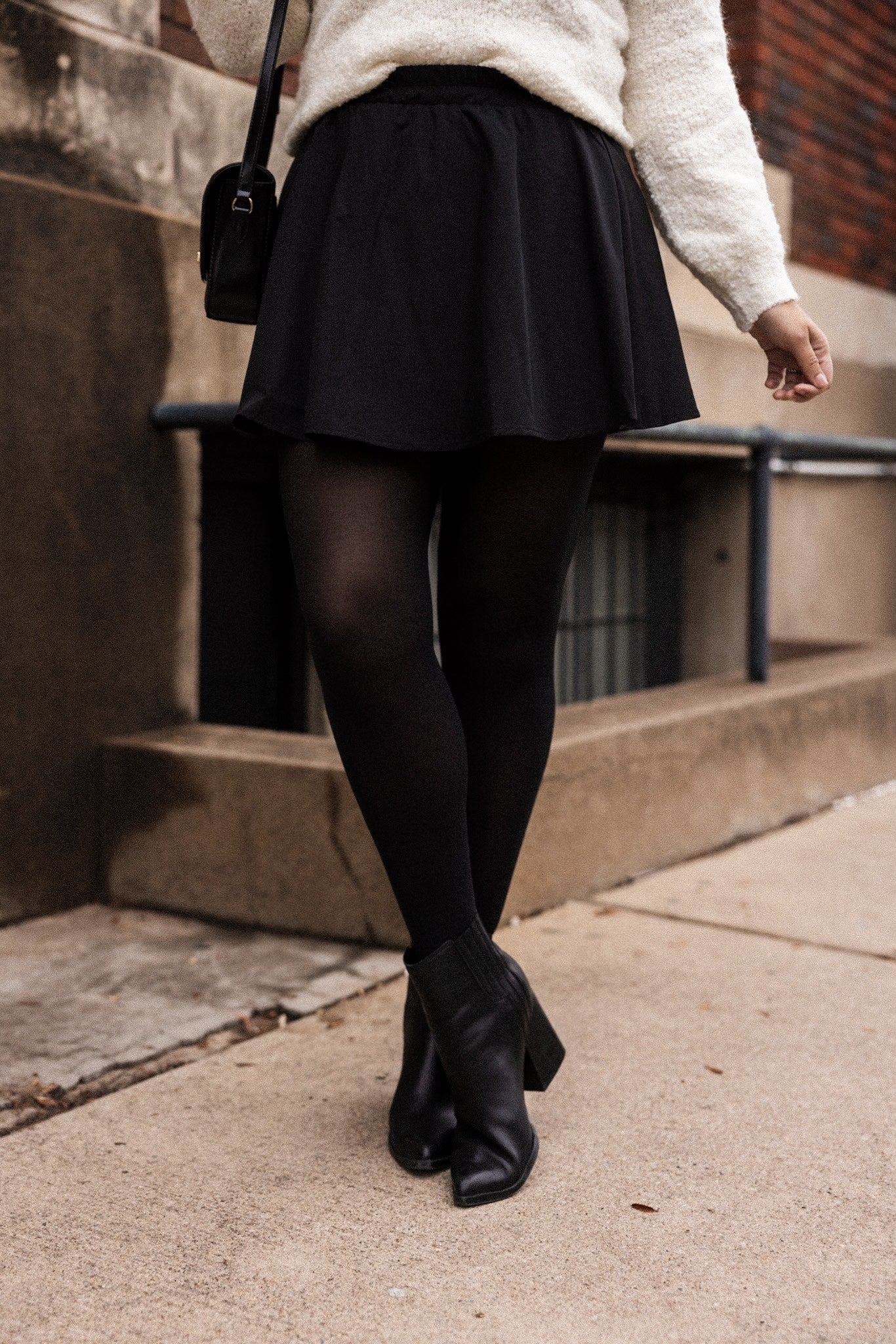 Poplin Mini Skirt
