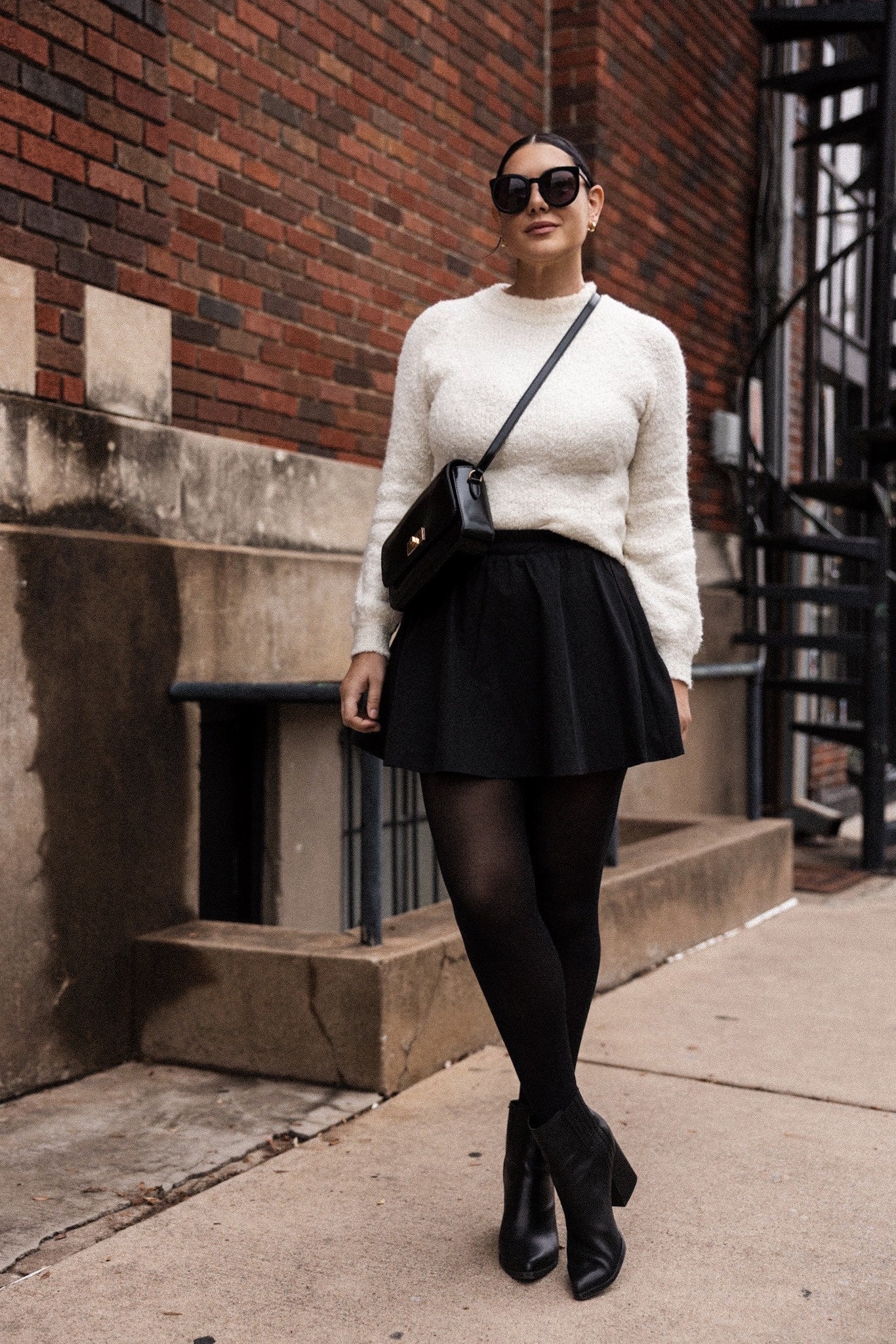 Poplin Mini Skirt