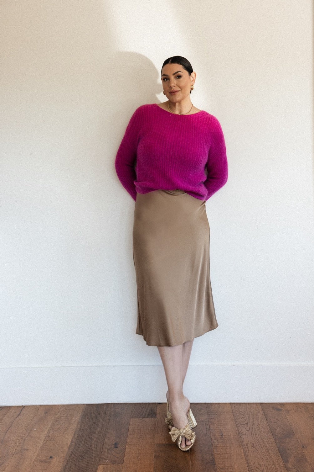 Knotted Back Sweater