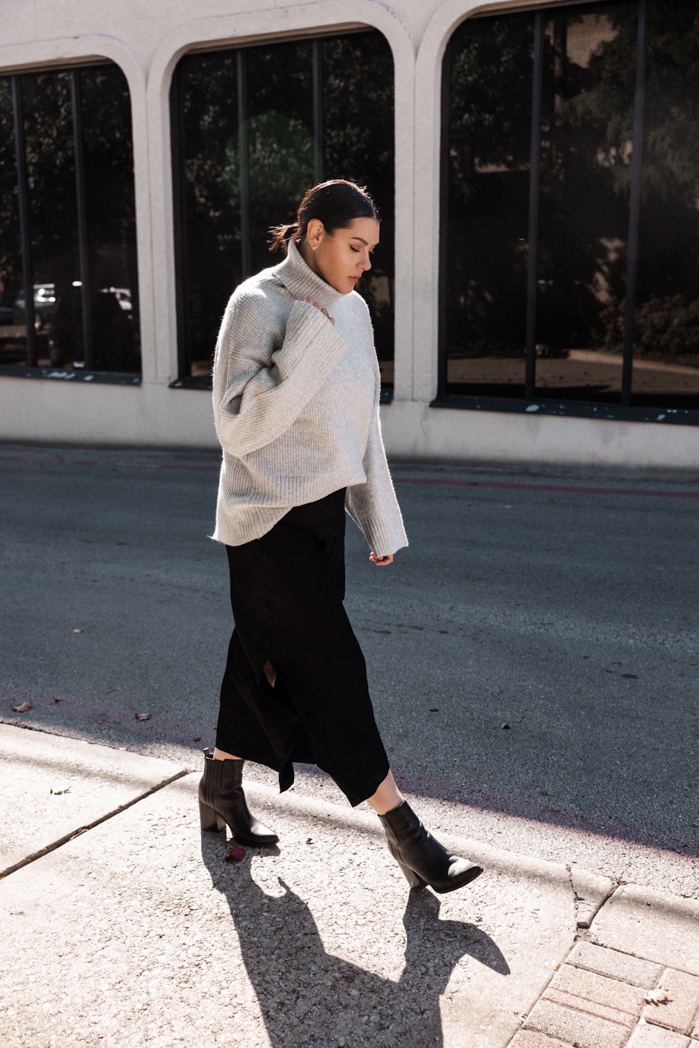 Oversized Turtleneck Pullover