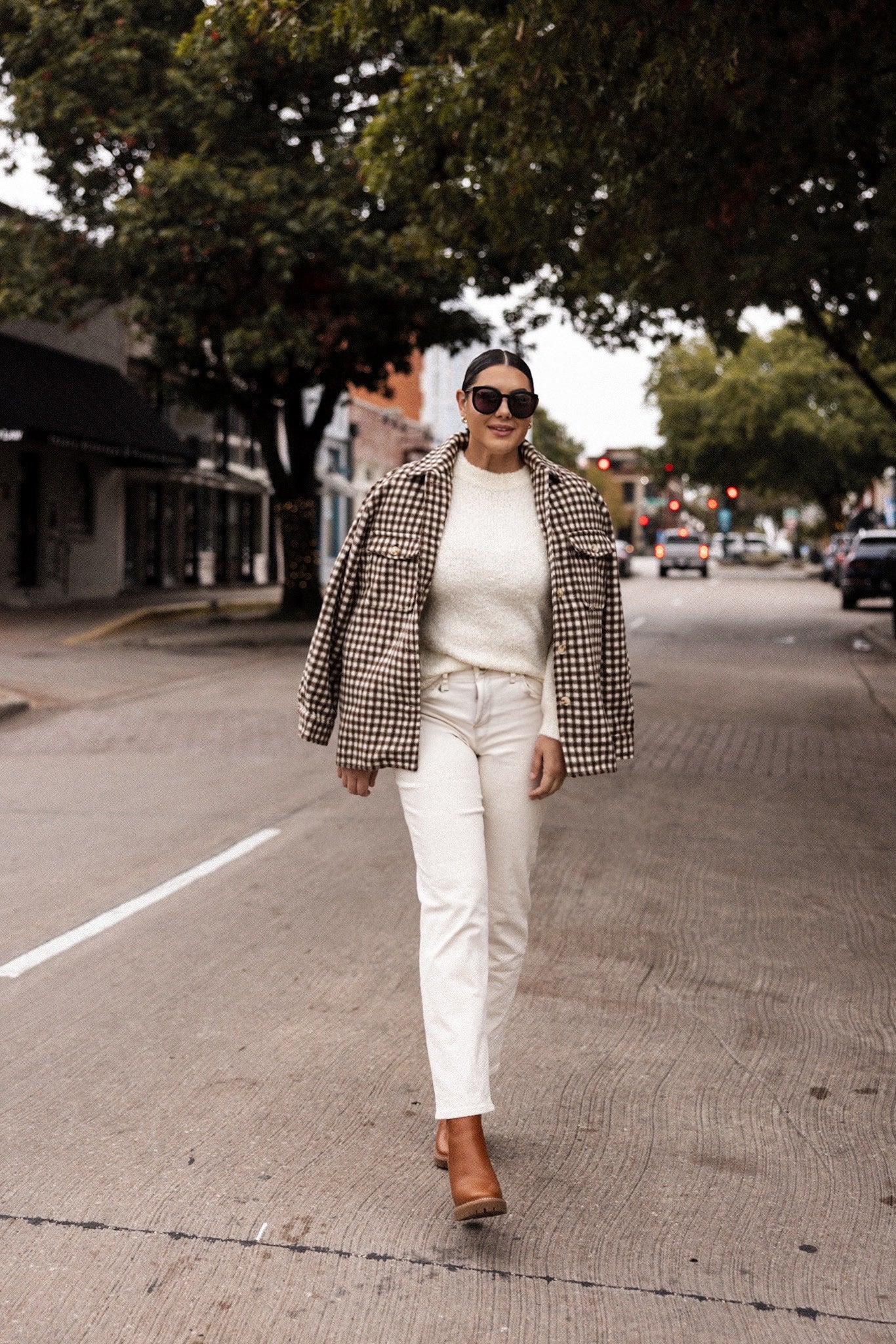 Plaid Overshirt Jacket