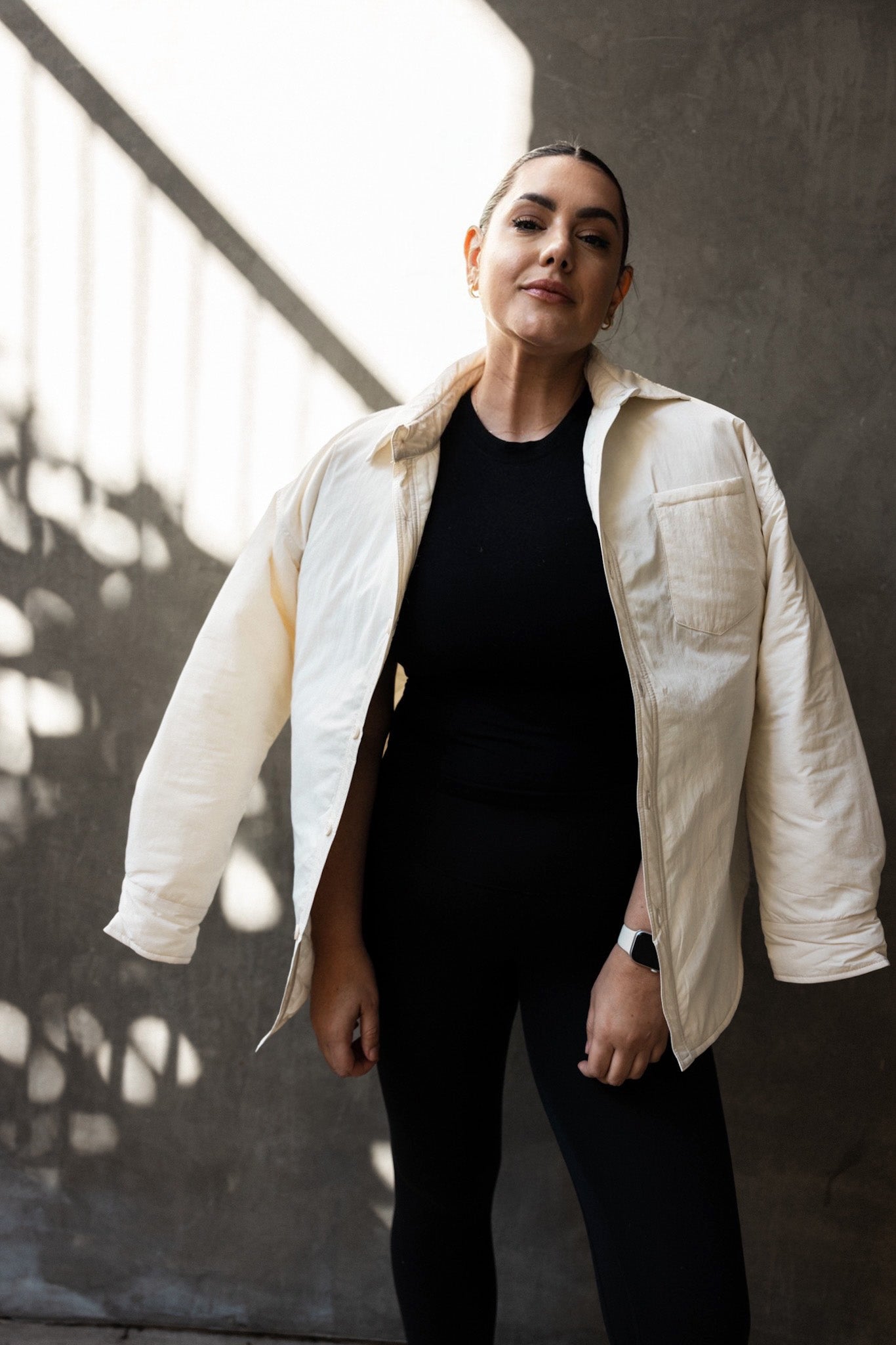 Quilted Shirt Jacket