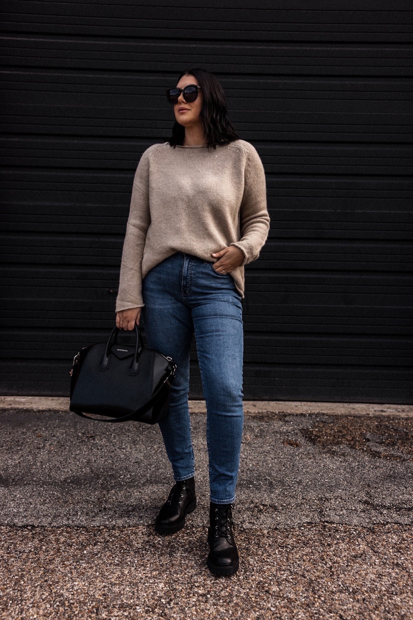 Rolled Edge Sweater
