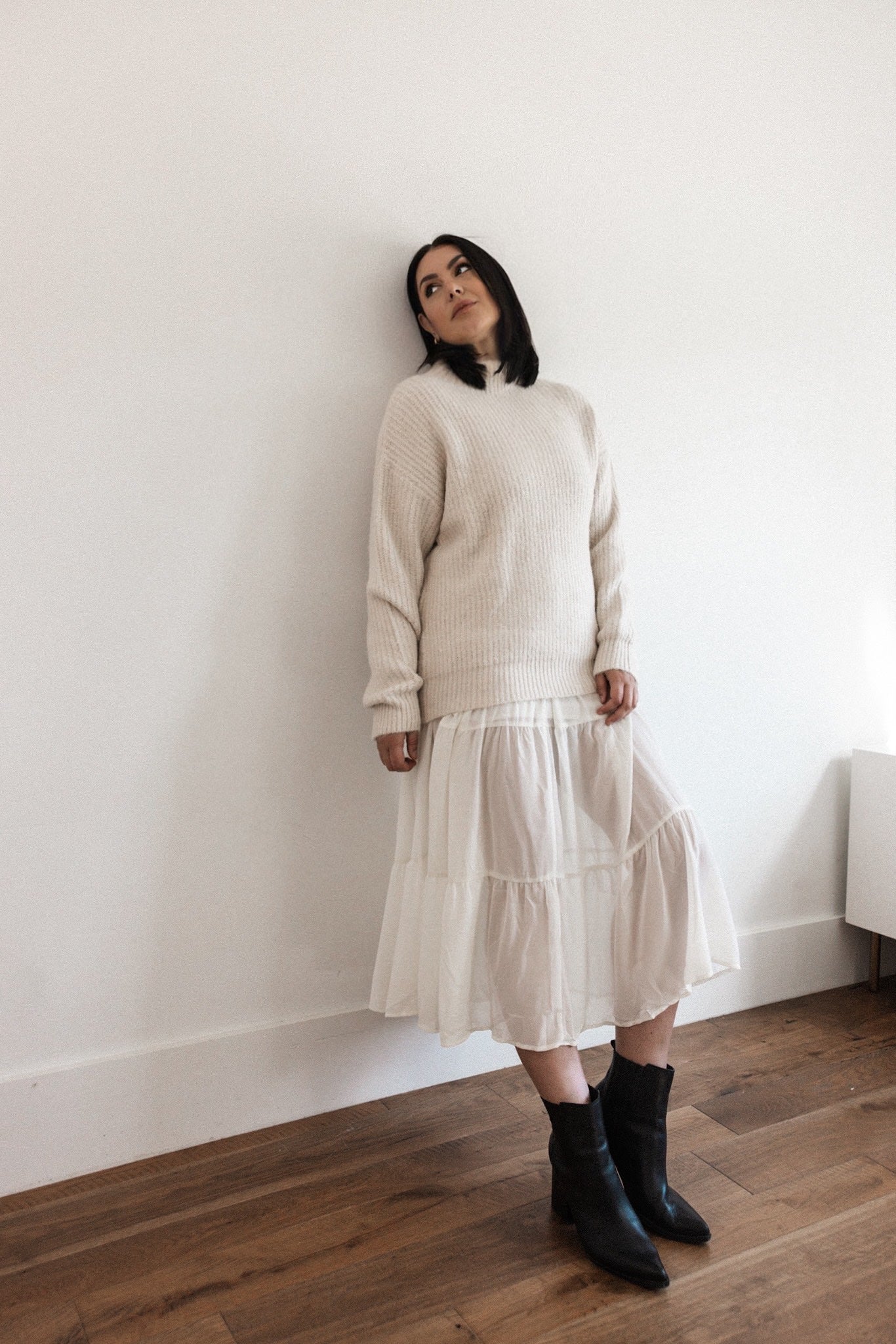 Chiffon Tiered Maxi Dress