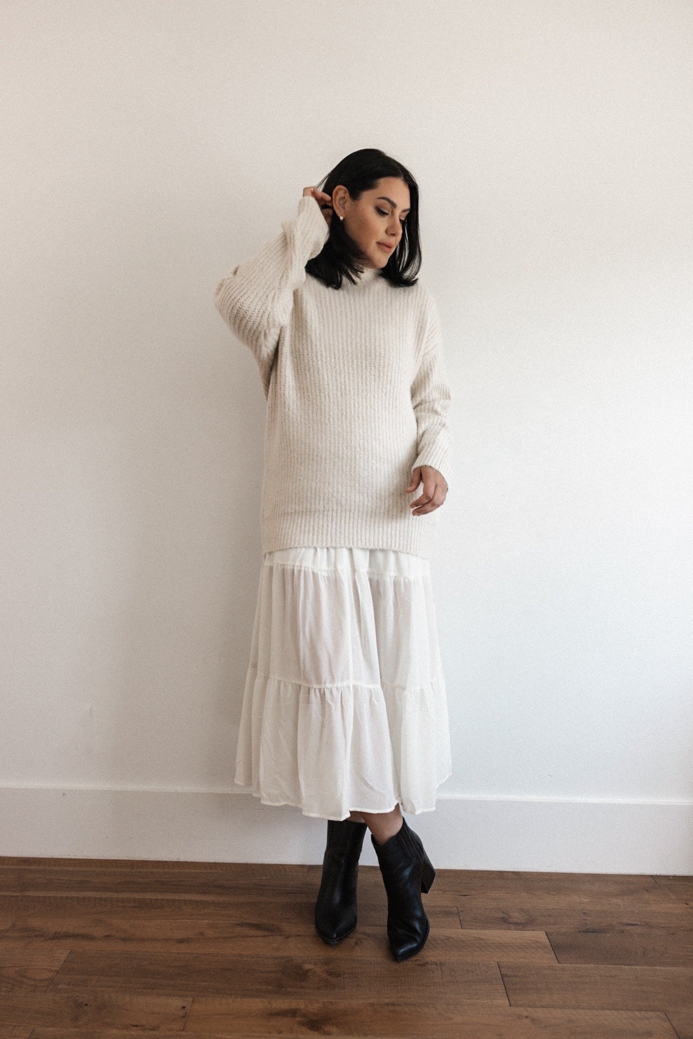 Chiffon Tiered Maxi Dress
