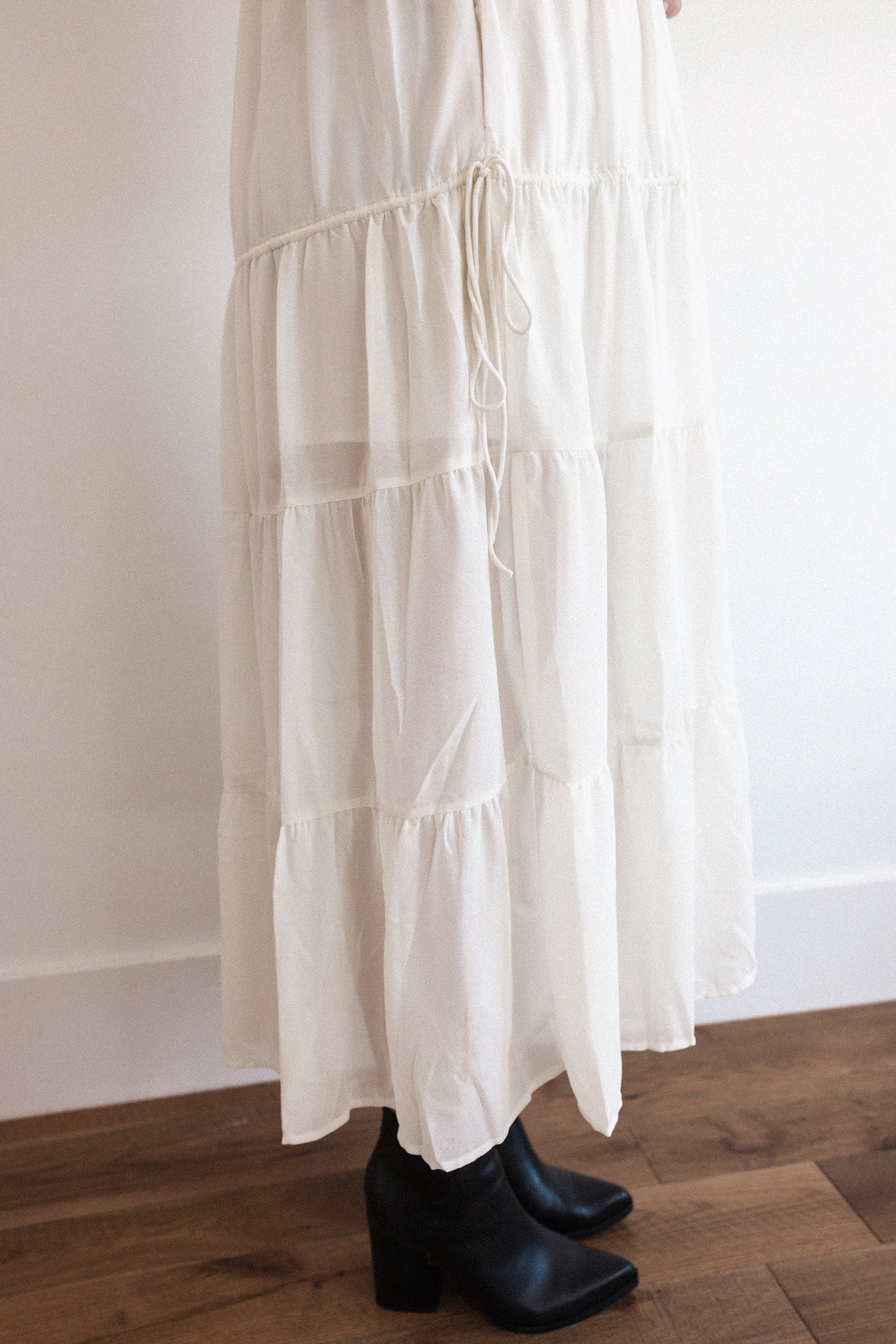 Chiffon Tiered Maxi Dress