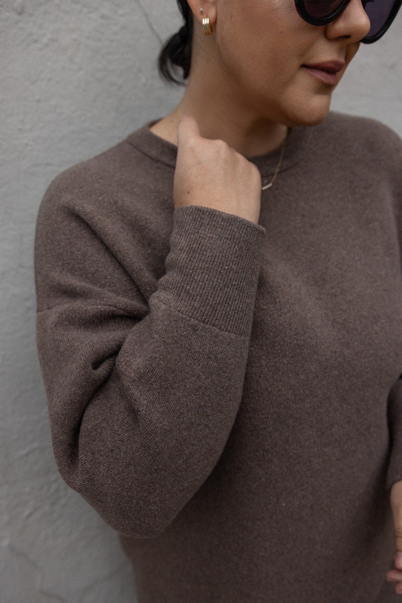 Oversized Crewneck Sweater