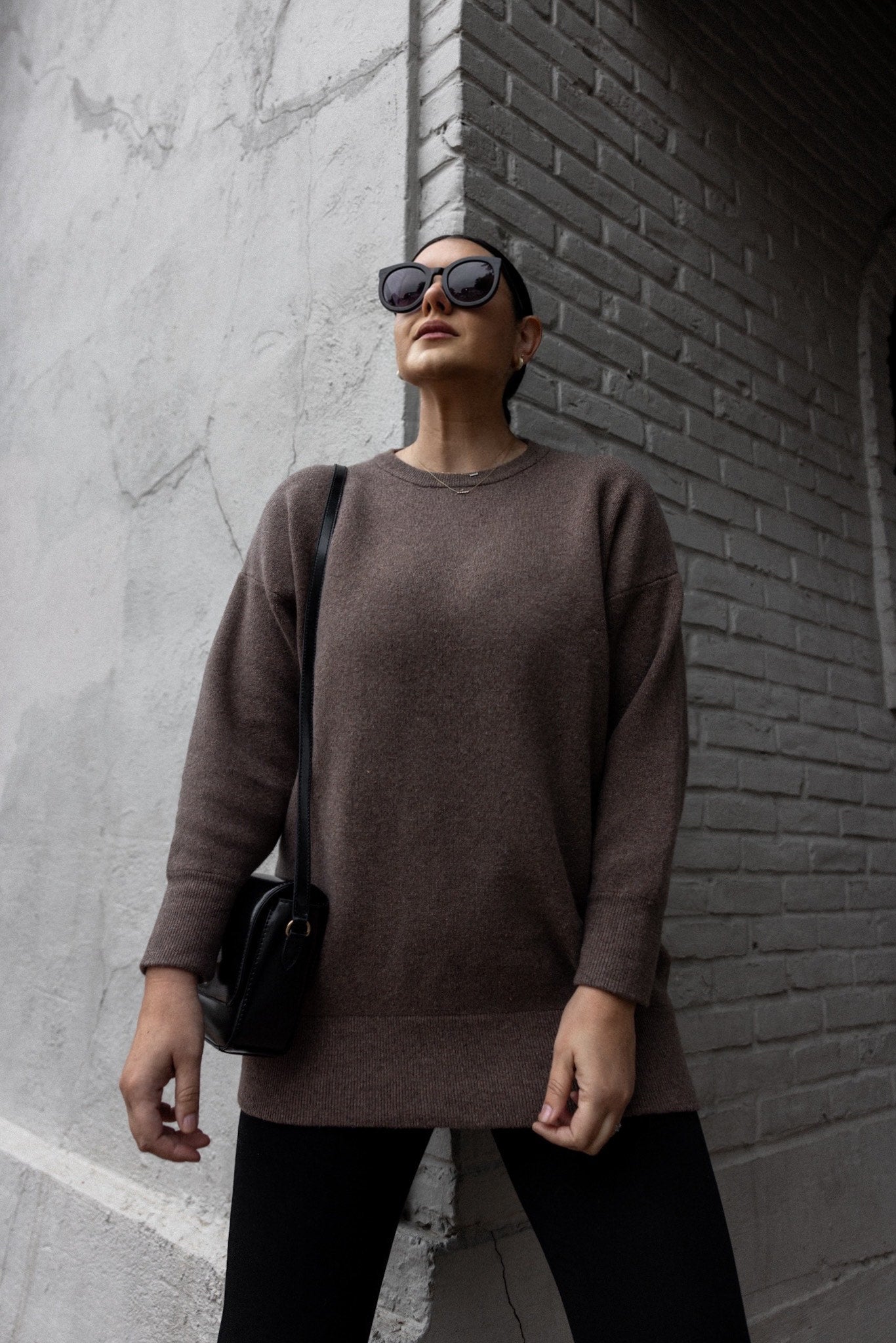 Oversized Crewneck Sweater