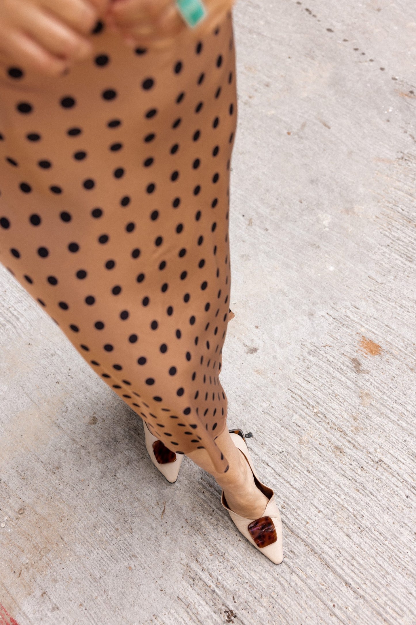 Pointed Toe Leather Flats