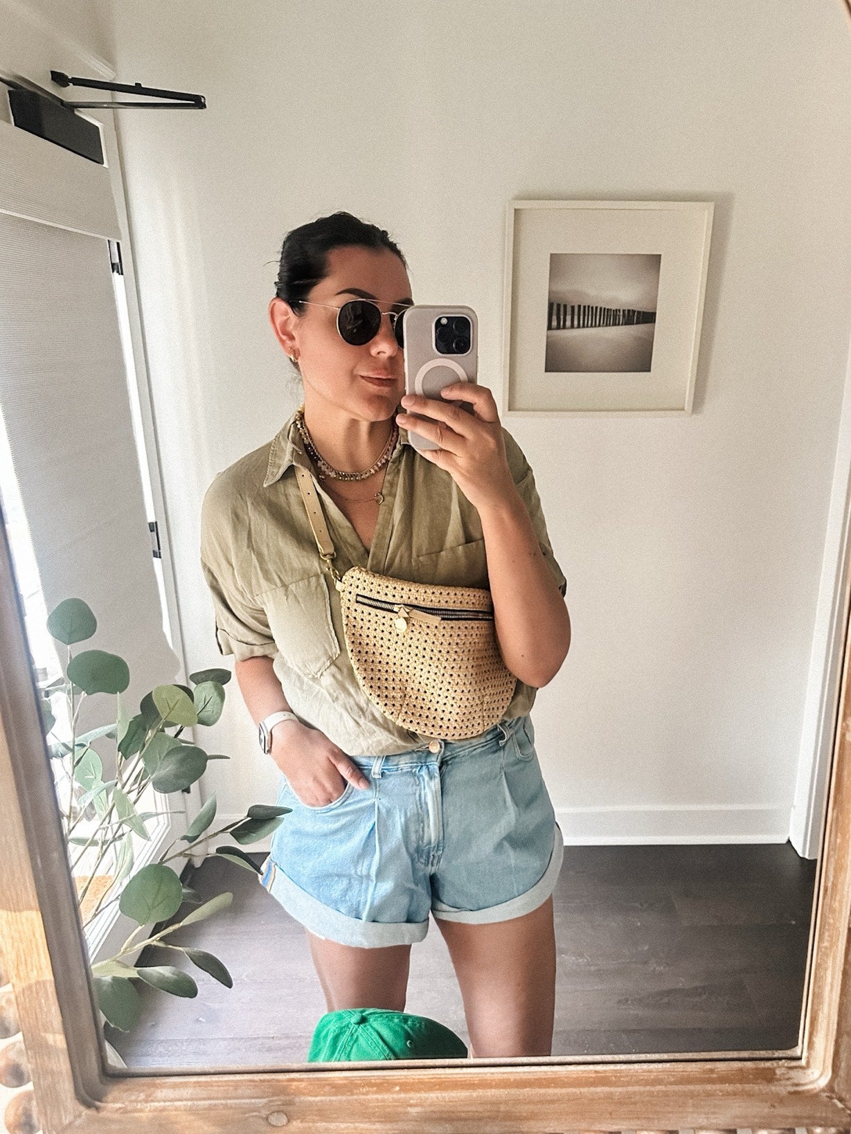 Danni Roll Cuff Denim Shorts