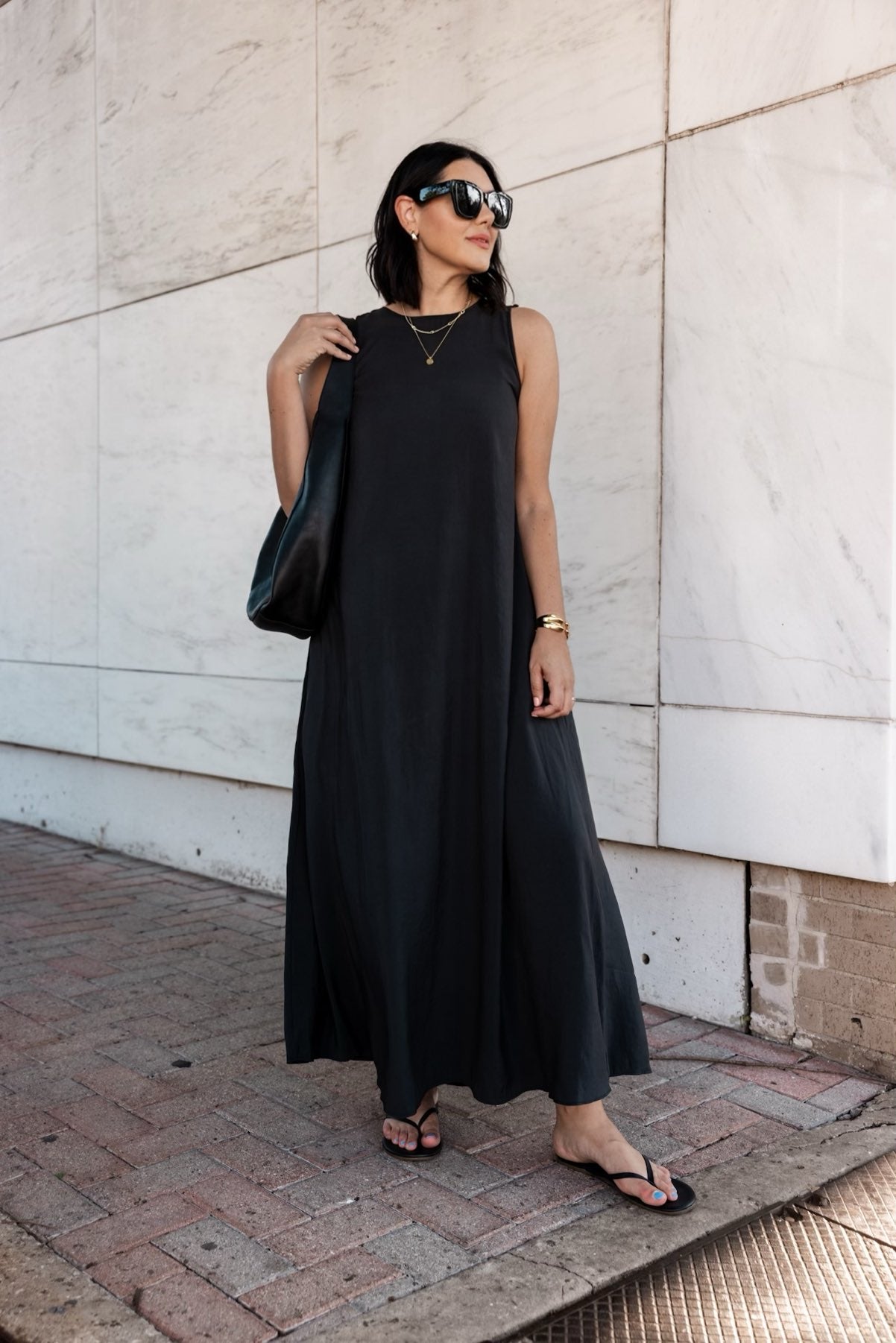 Flowy Midi Dress