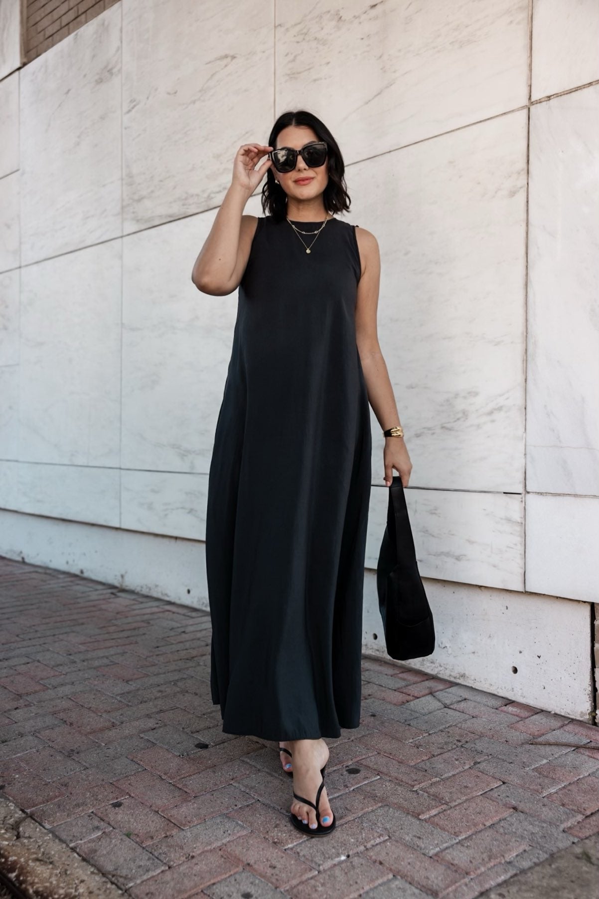 Flowy Midi Dress