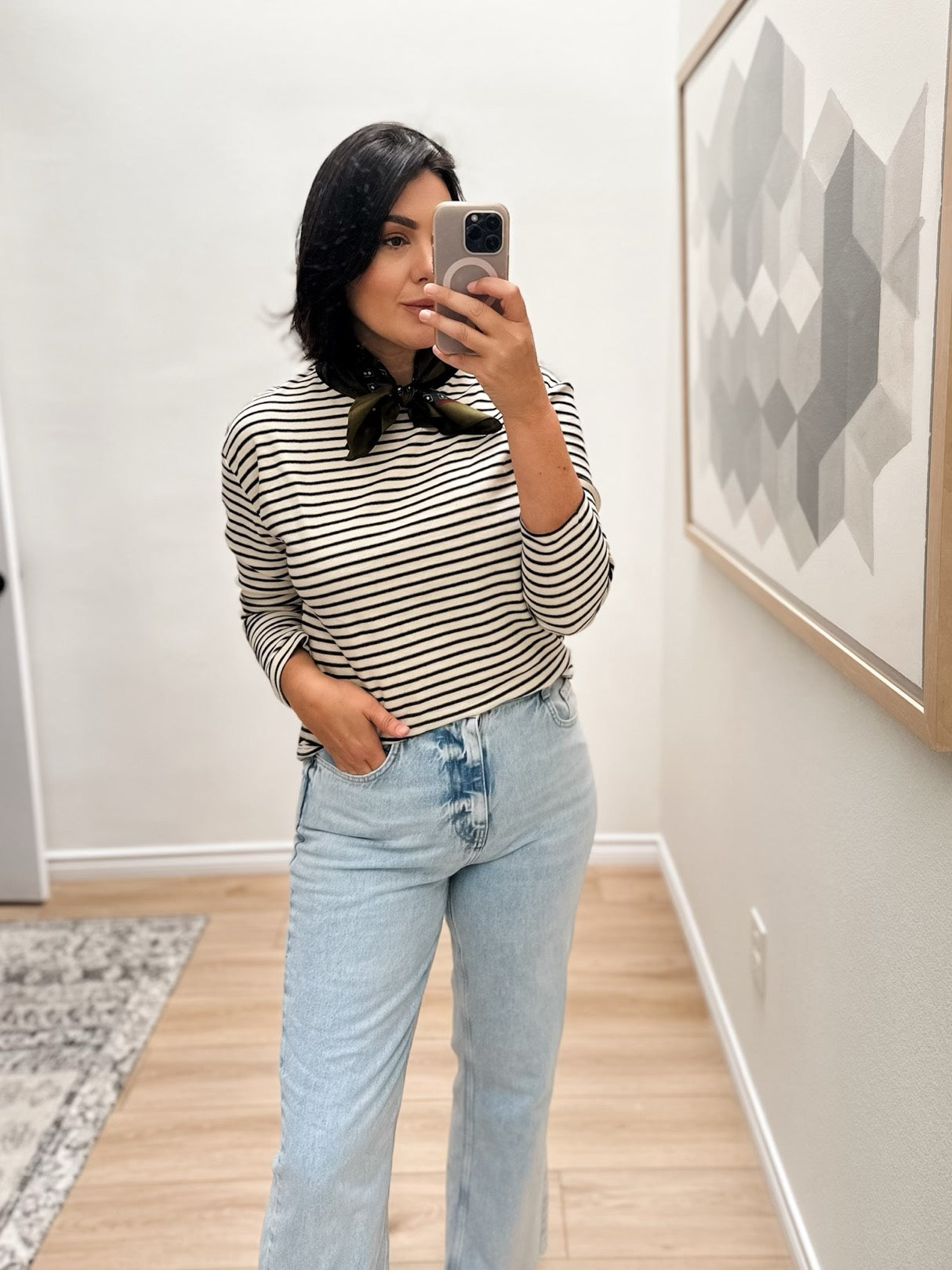 Long Sleeve Striped T-Shirt