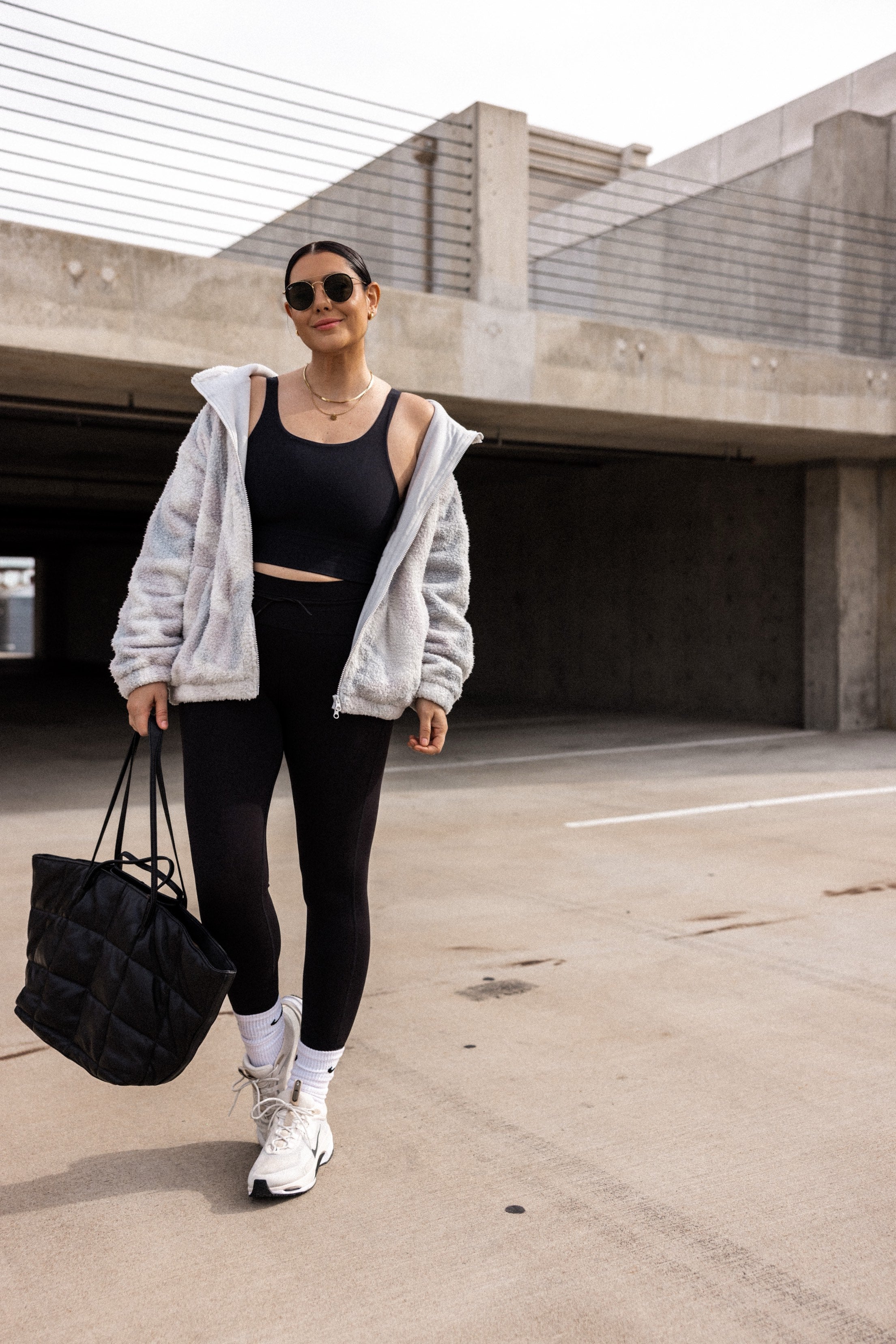 Cloud Soft Boxy Fleece Hooded Jacket
