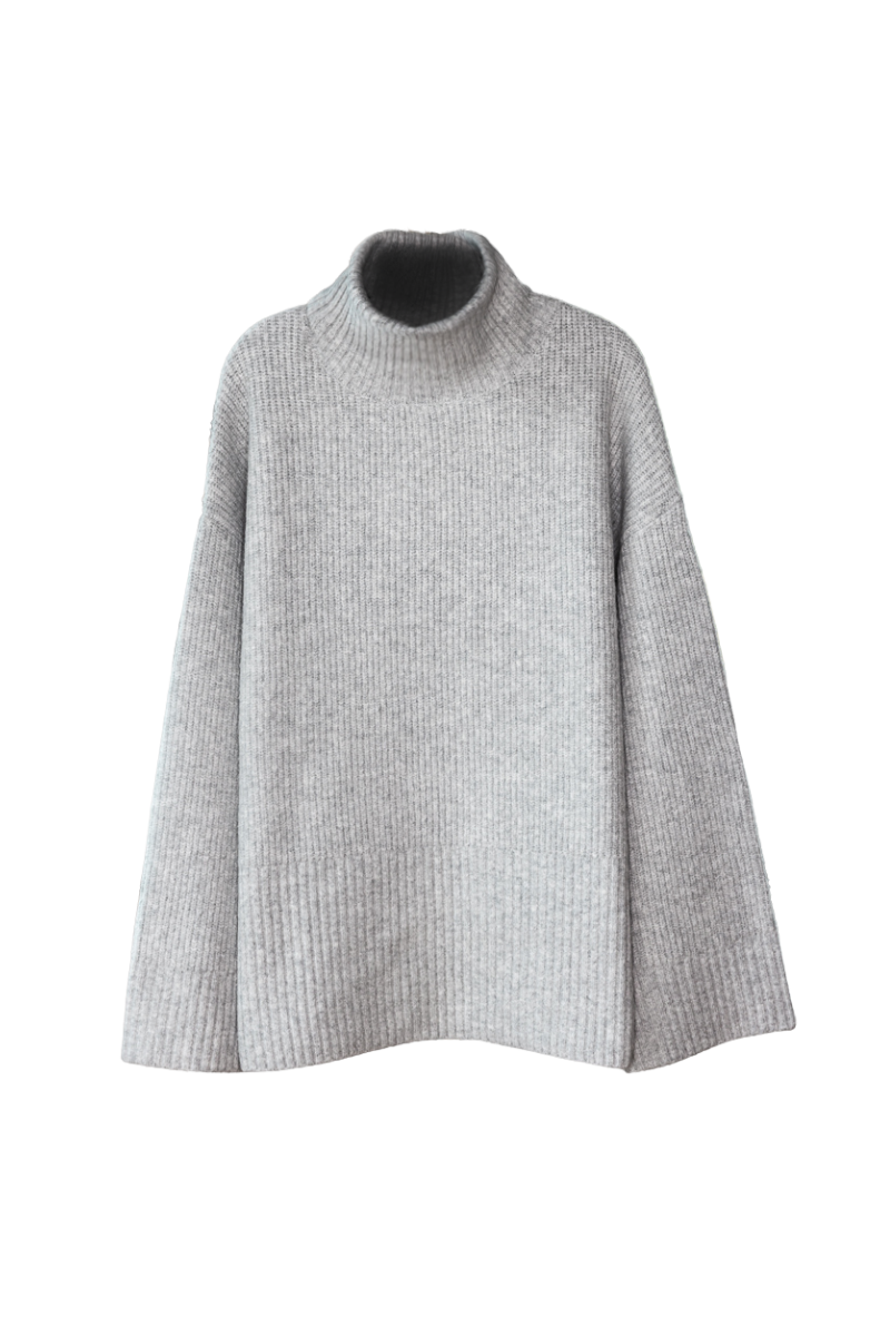 Oversized Turtleneck Pullover