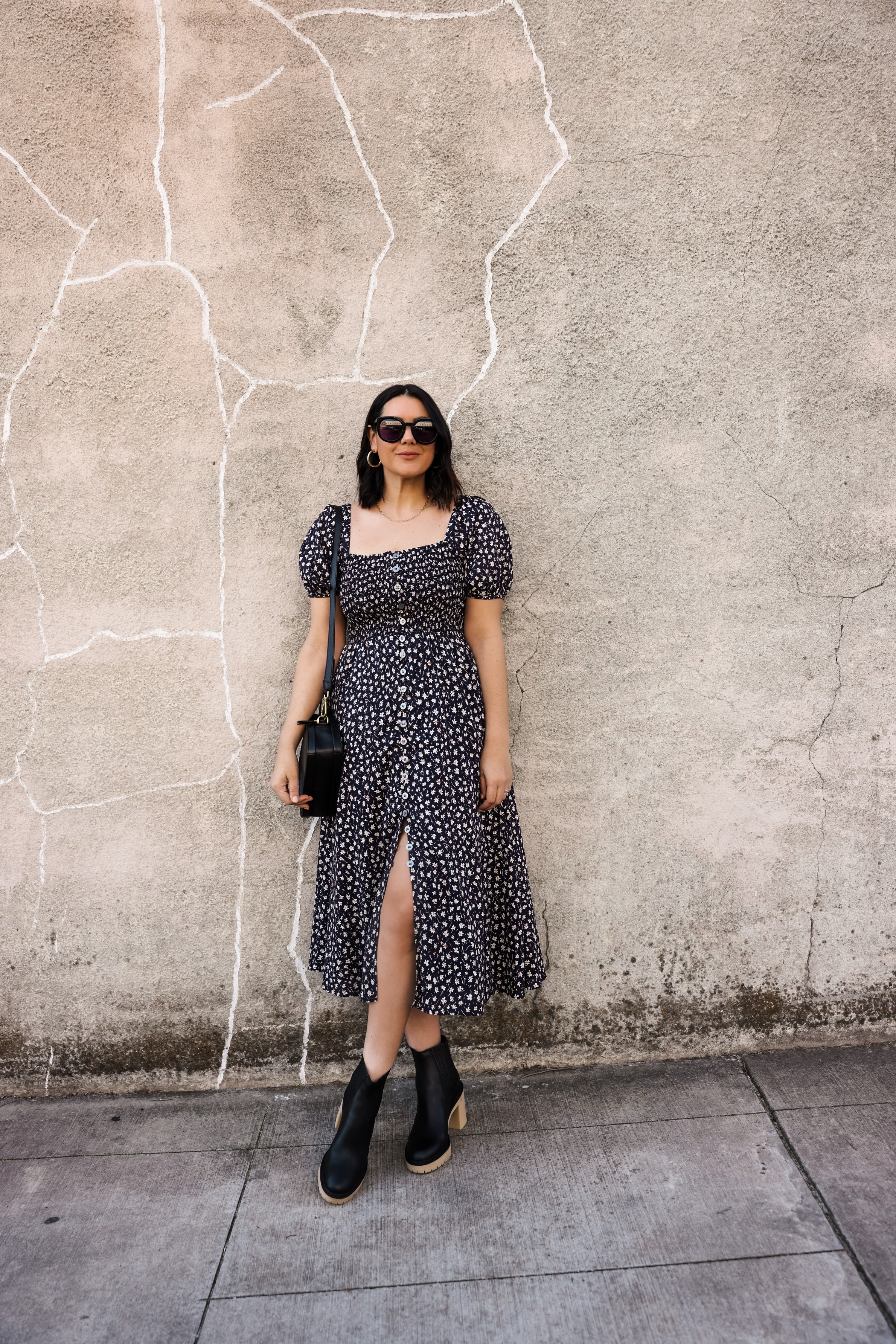 Caster H2O Waterproof Lug Sole Platform Bootie