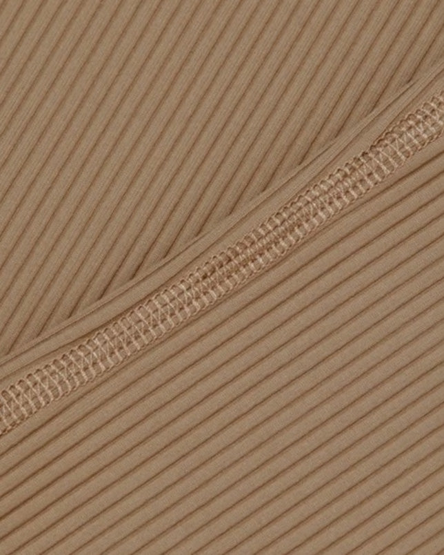 Ribbed Flare Legging