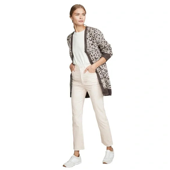 Pinch Waist High Rise Kick Pants in Cords