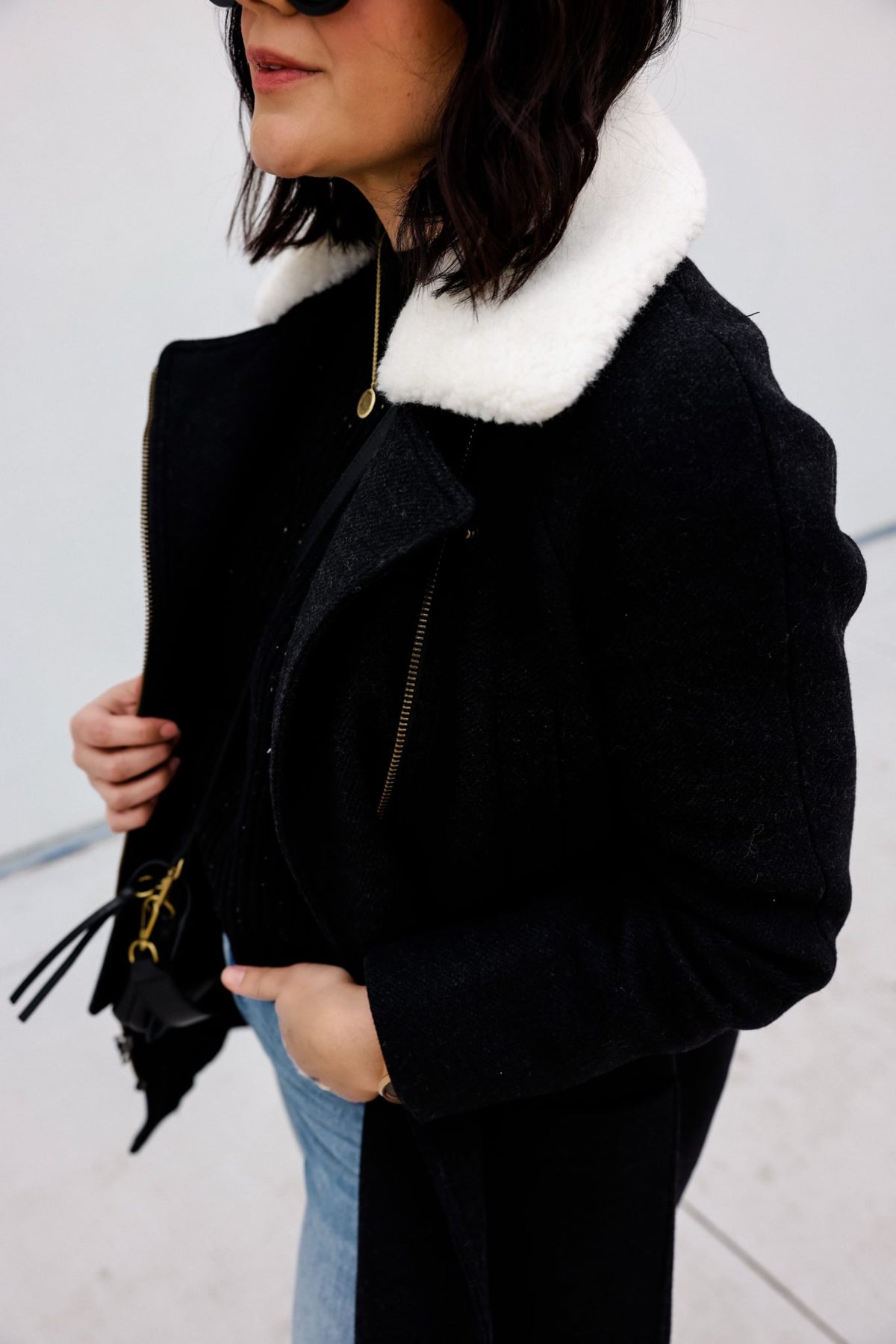 Eldridge Zip Coat in Insuluxe Fabric
