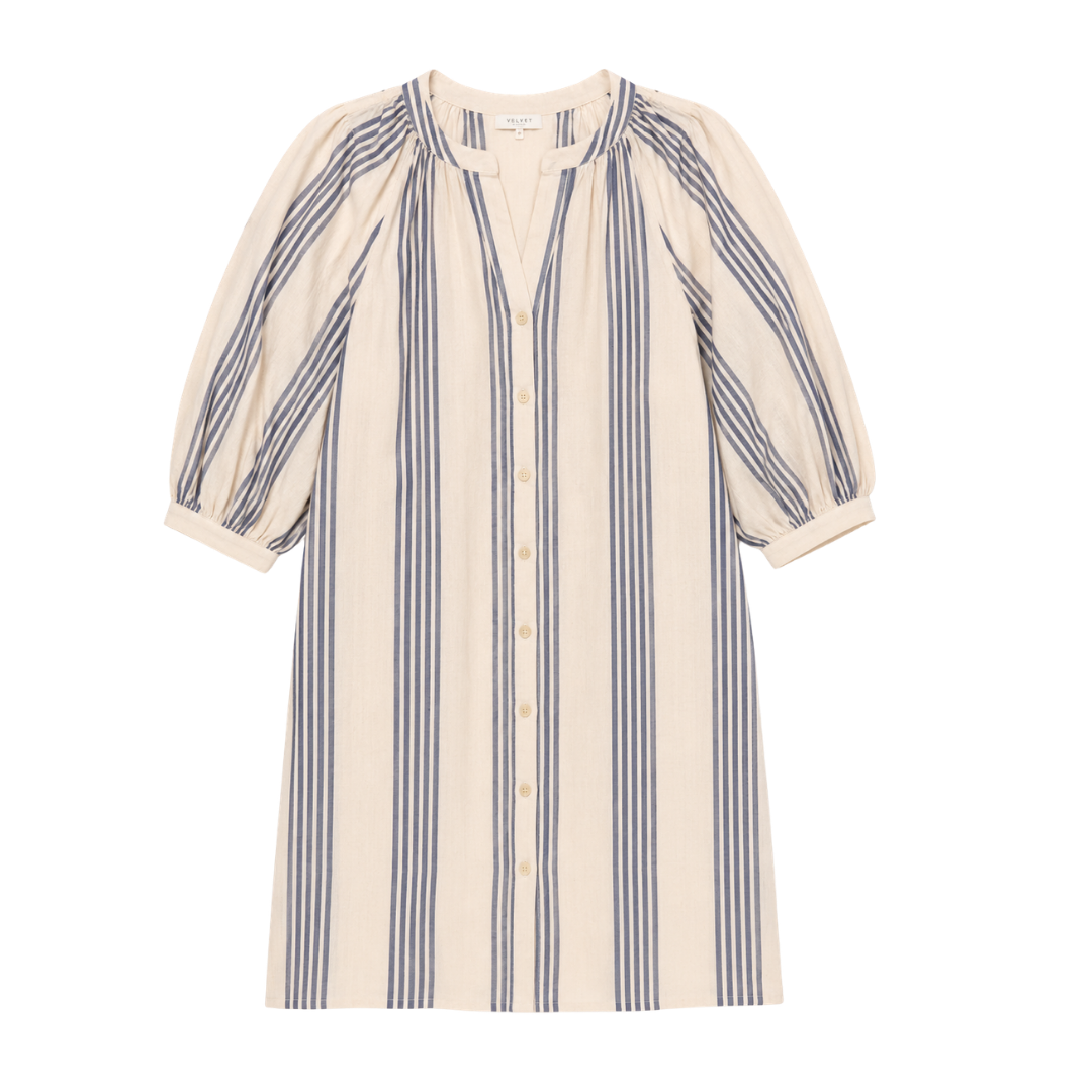 Vincent Stripe Shirtdress