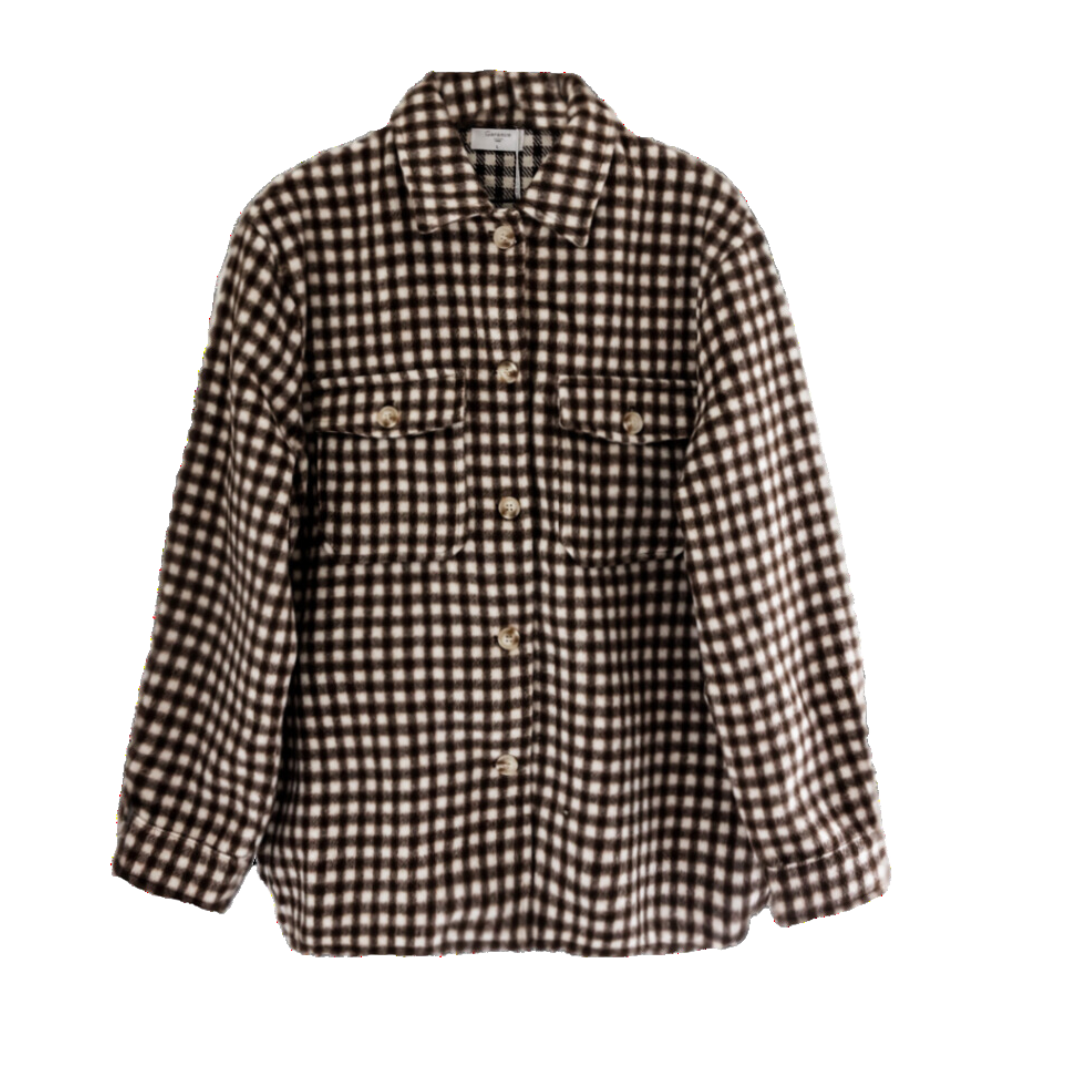 Plaid Overshirt Jacket
