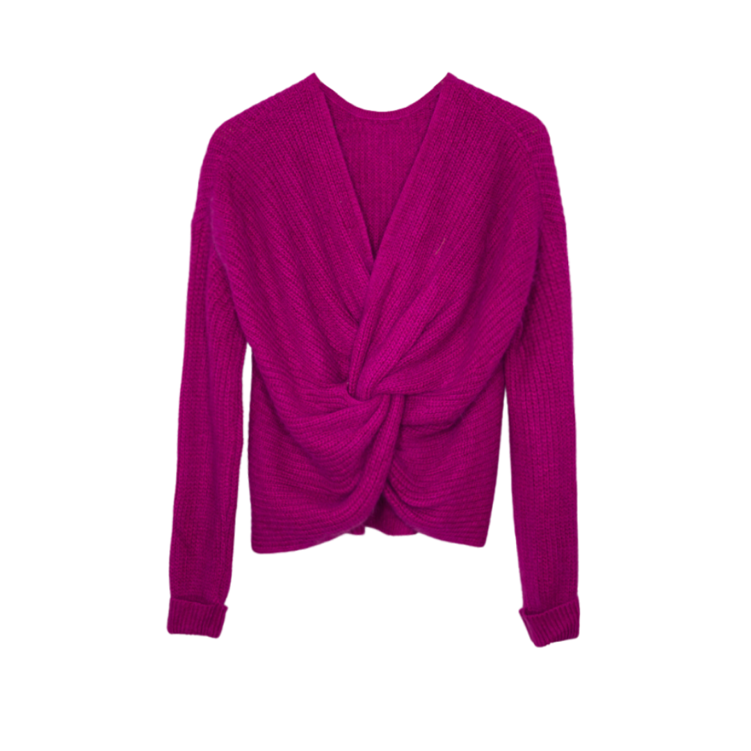 Knotted Back Sweater