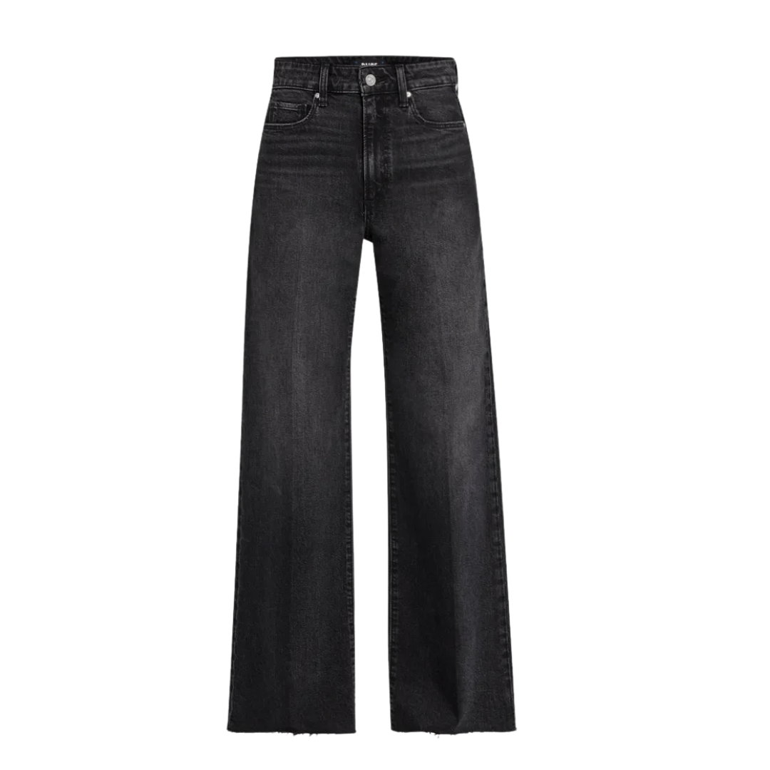 Anessa Raw Hem High Waist Wide Leg Jeans