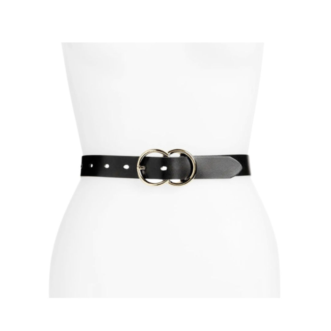 Double Ring Leather Belt