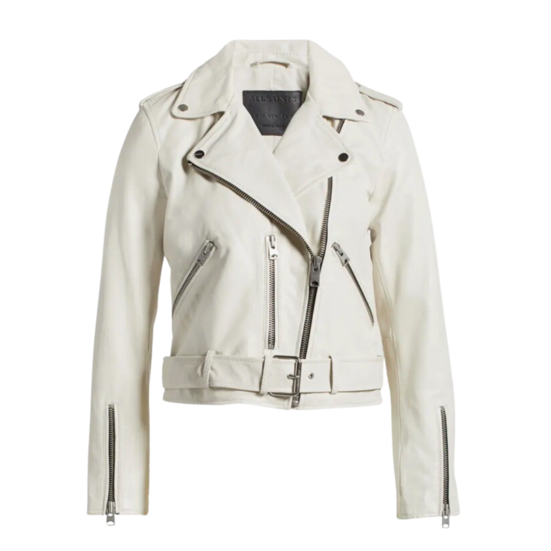 Balfern Leather Biker Jacket