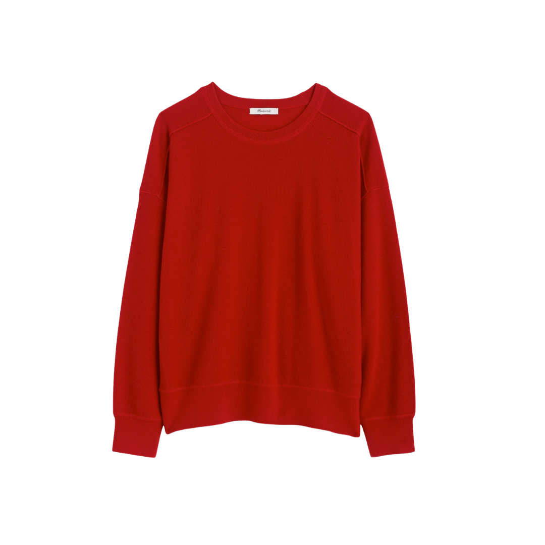 Merino Wool Pullover Sweater