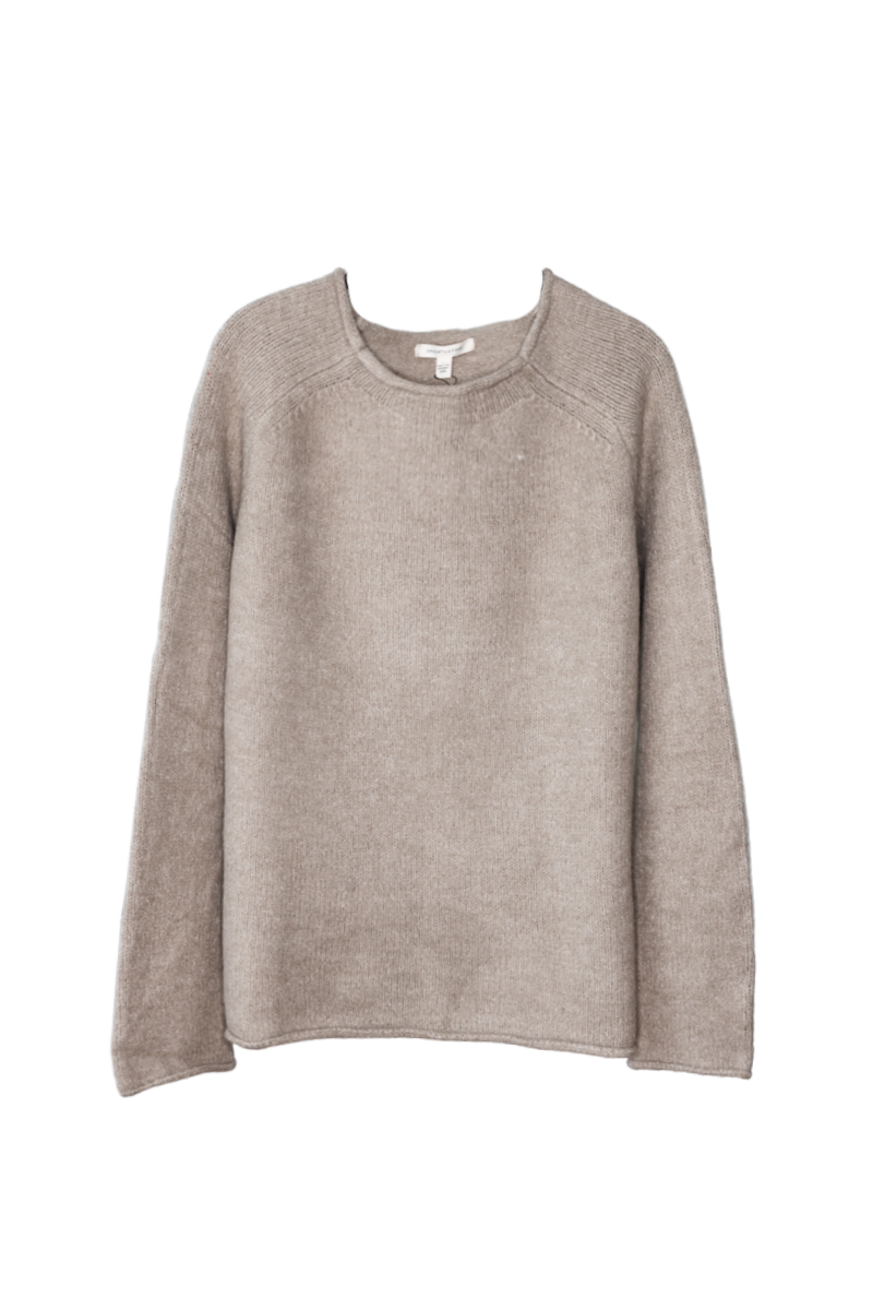 Rolled Edge Sweater