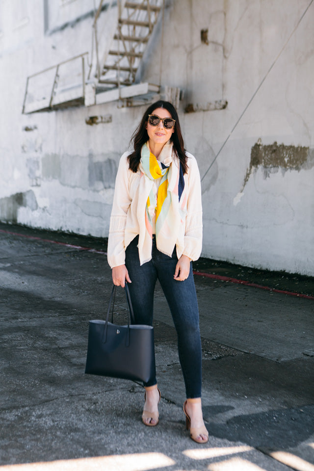 Striped Traveler Scarf