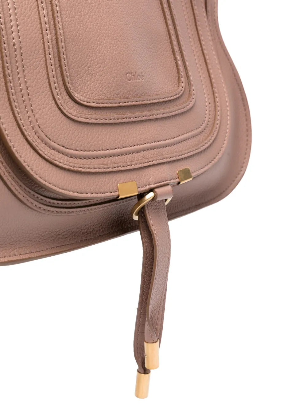 Marcie Medium Double Carry Satchel Bag in Grained Leather