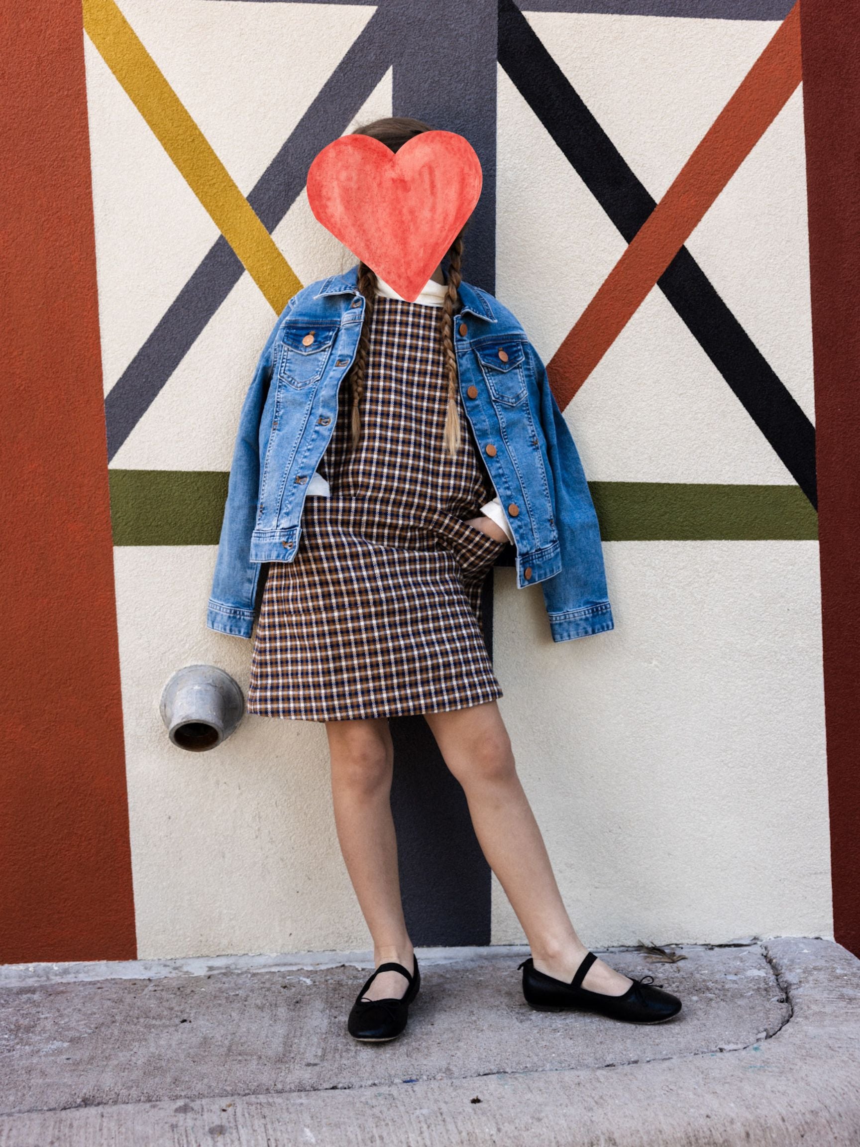 Girls' denim jacket